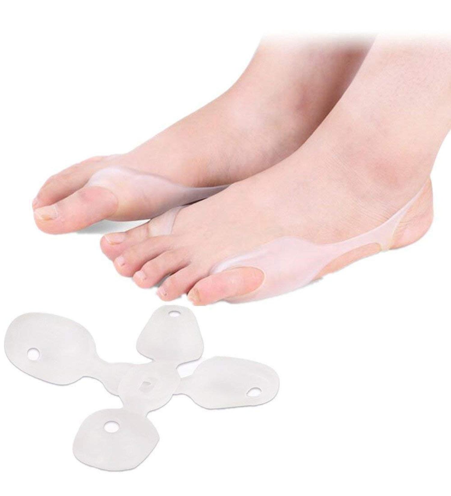 Jycch Toe Separators - 3 Pairs for Hallux Valgus Correction | Smooth Iron & Gel Alignment Support | Day & Night Comfort - Buy Online on GoSupps.com