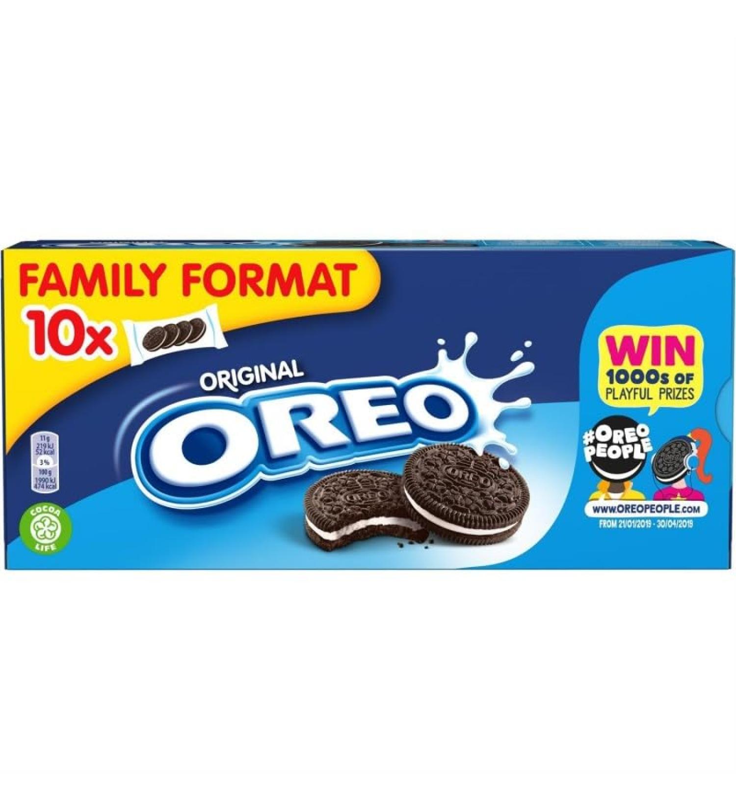 G n rique Oreo Classique - The legendary chocolate biscuit - 440g by OR O - Discover its unique taste! - The Set Of 3