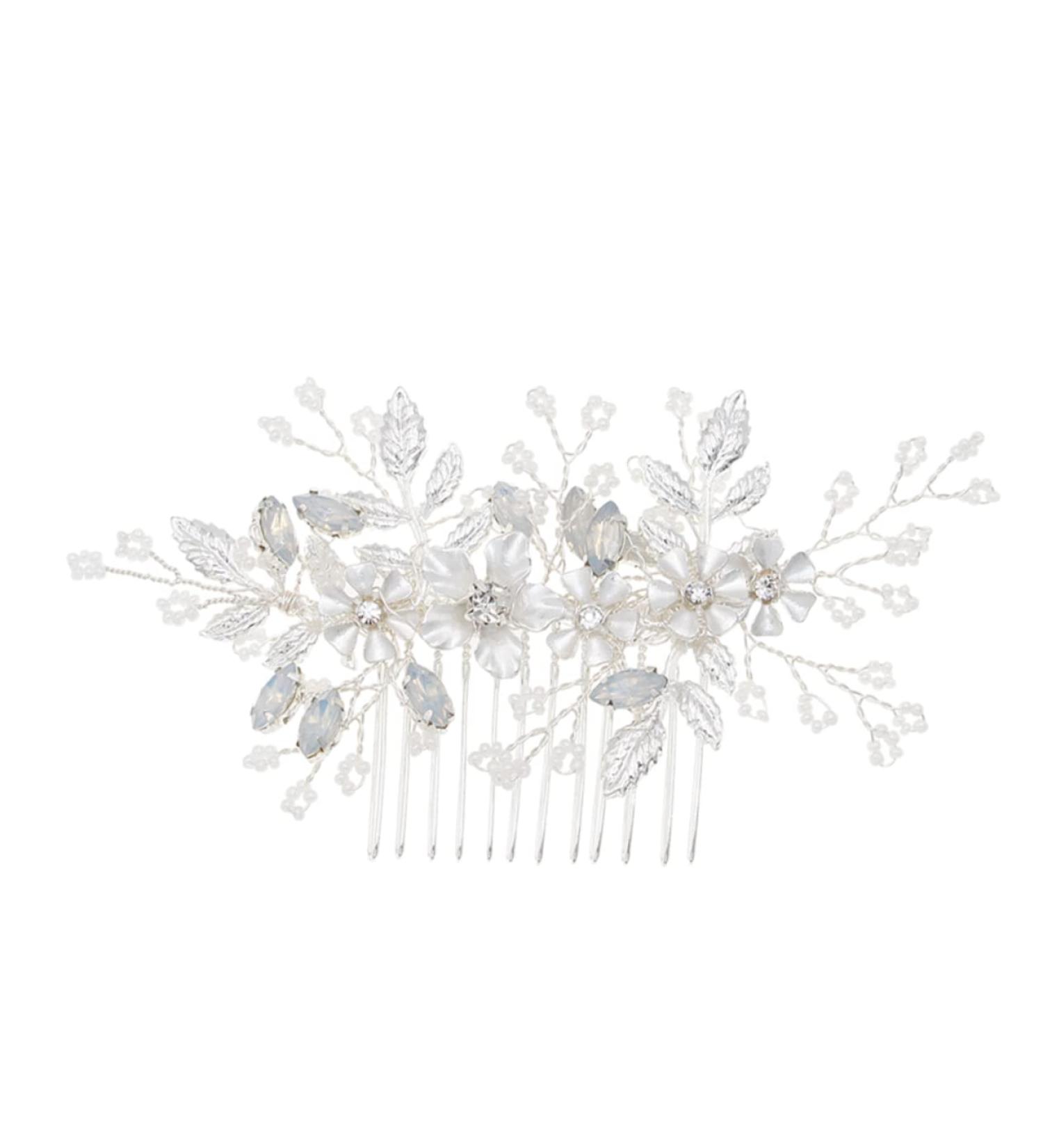 POPETPOP Bride Comb Tiara Combs Hair Comb for Bride Rhinestone Hair Comb Rhinestone Comb Crystal Hair Comb Wedding Hair Comb Beaded Grab The Drill - Buy Online on GoSupps.com