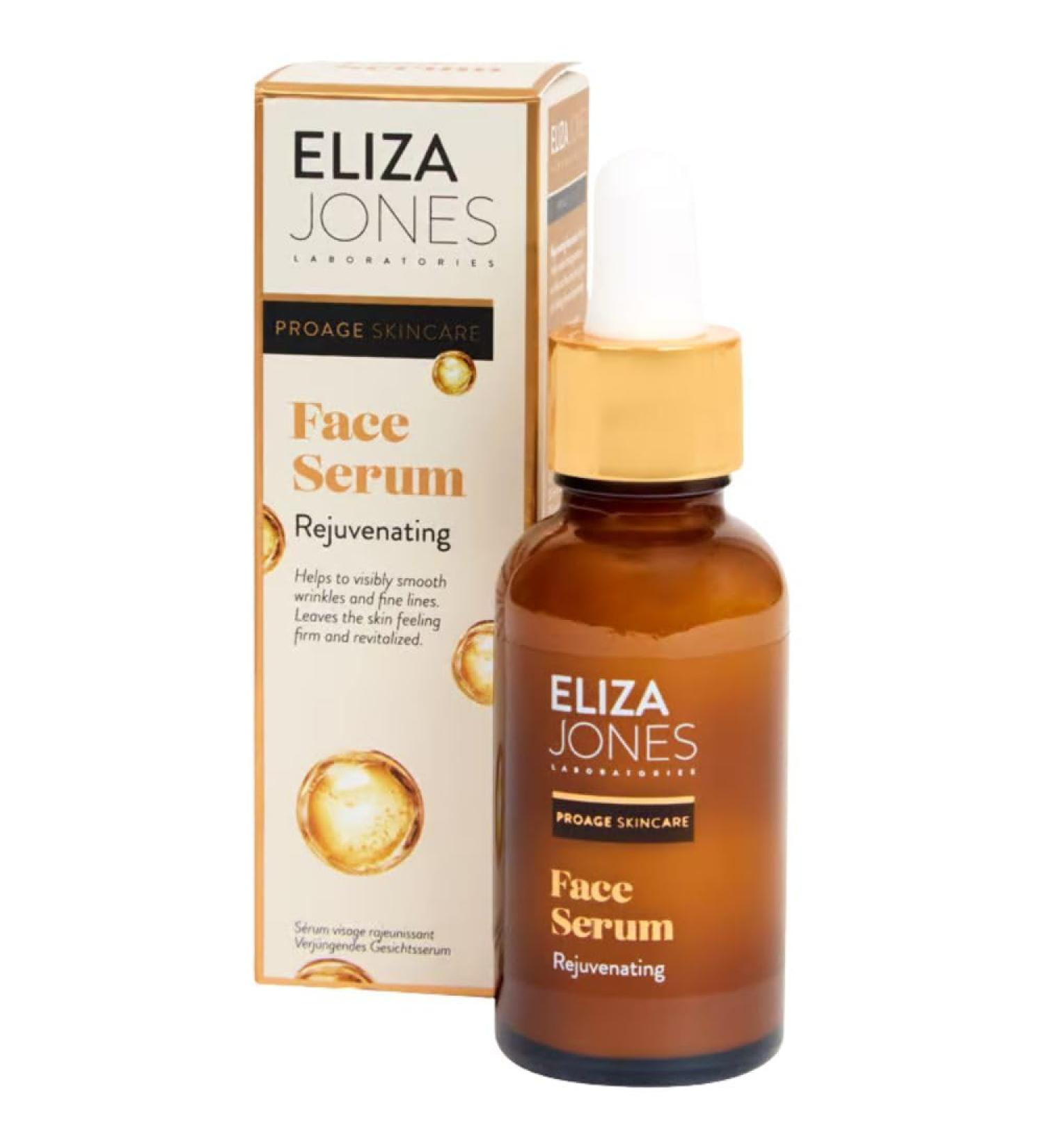 Eliza Jones Pro Age Facial Serum 30 ml moisturizing antiaging clear firms and firms the skin vegan formula
