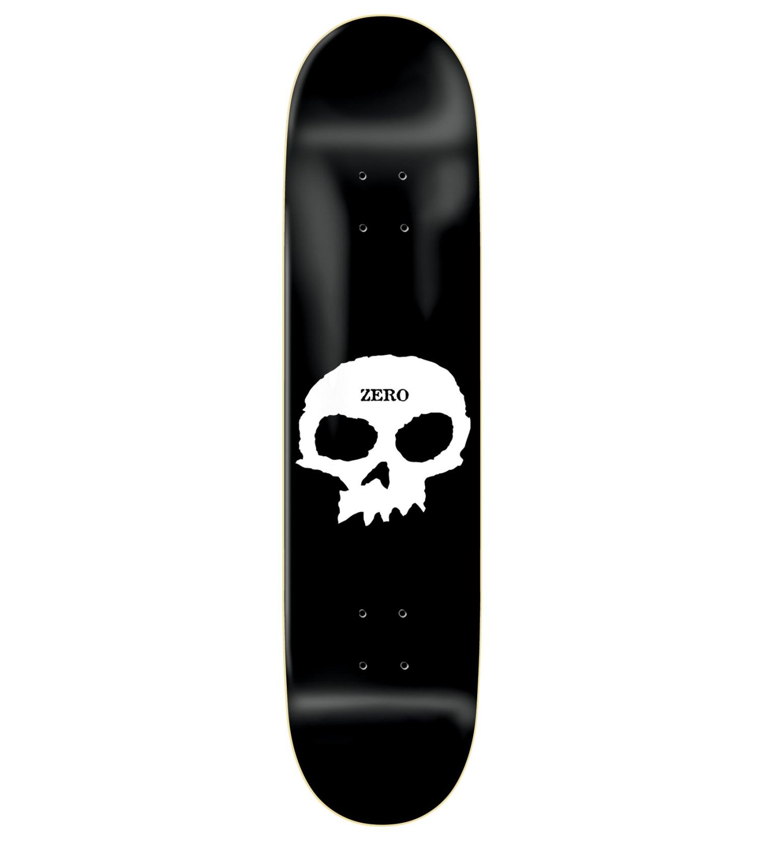 Zero Single Skull Deck , Assorted Colors 8-Inch
