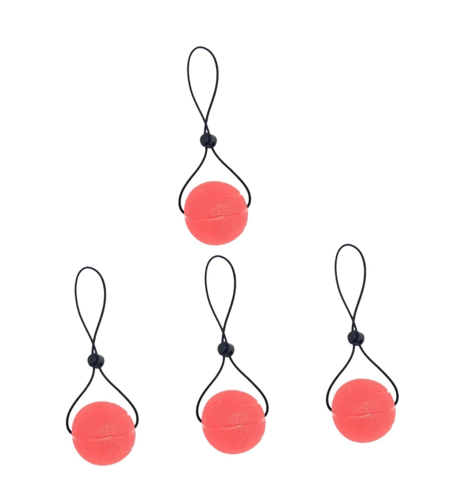 Fomiyes 4PC Baoding Balls - TPE Pink Fitness & Stress Relief Training Devices for Wrist Finger & Grip Strength - Buy Online on GoSupps.com