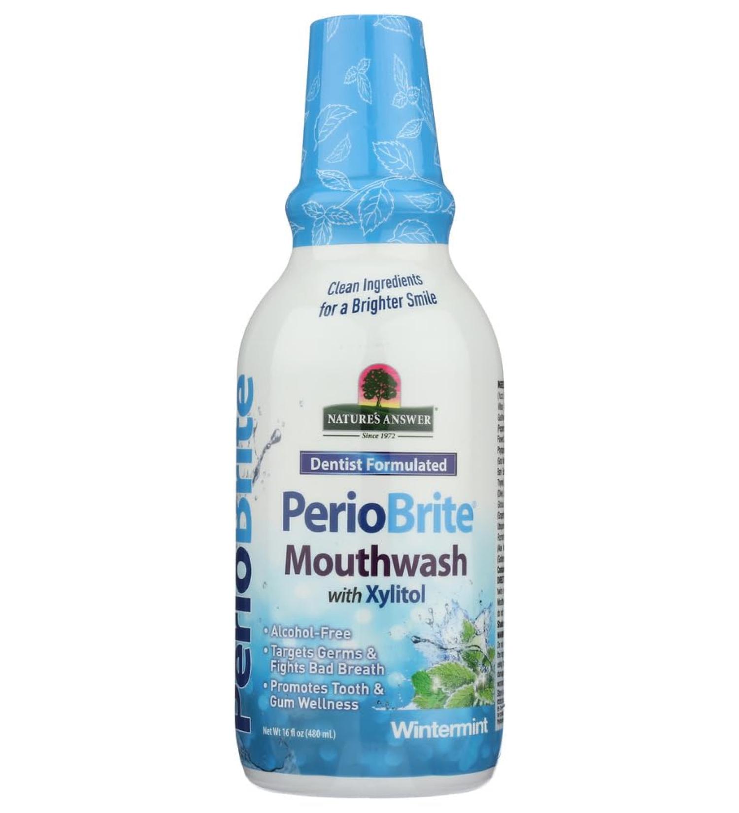 Natures Answer Mouthwash Wntrmnt Periowash - Buy Online on GoSupps.com