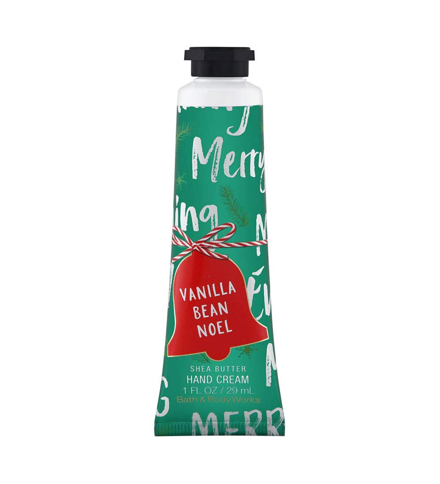 Bath & Body Works Vanilla Bean Noel Shea Butter Hand Cream  1.0 Ounce Vanilla Bean Noel 1 Ounce (Pack of 1)