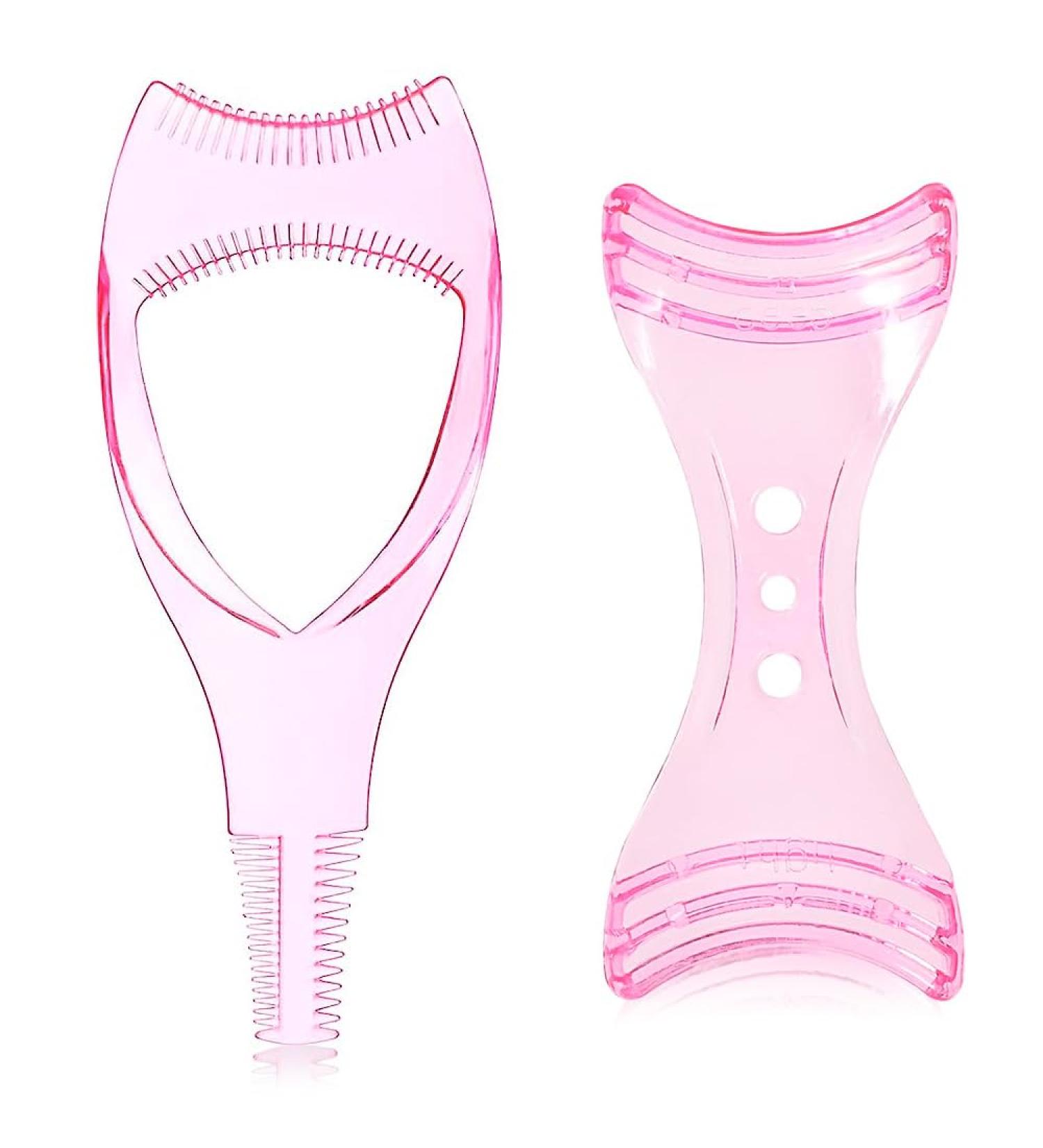 2 Pcs 3-IN-1 Mascara Shield Applicator for Natural Looking Lashes - Eyelash Guard Tool - Buy Online on GoSupps.com