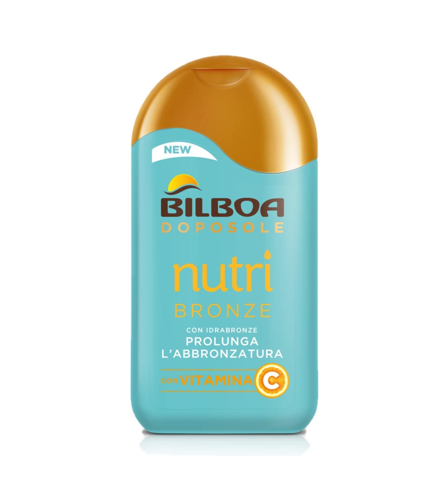 Bilboa Nutribonze After Sun with Vitamin C - Moisturizing & Nourishing Formula for Lasting Tan - Ideal for All Skin Types - 200ml - Buy Online on GoSupps.com