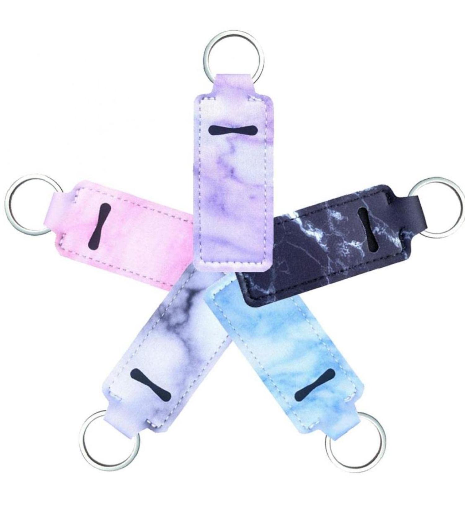  Bemvp Keyring Light Lip Balm Holder Lipstick Portable Pocket Lip Holder Travel Accessory 5 Pieces - Buy Online on GoSupps.com