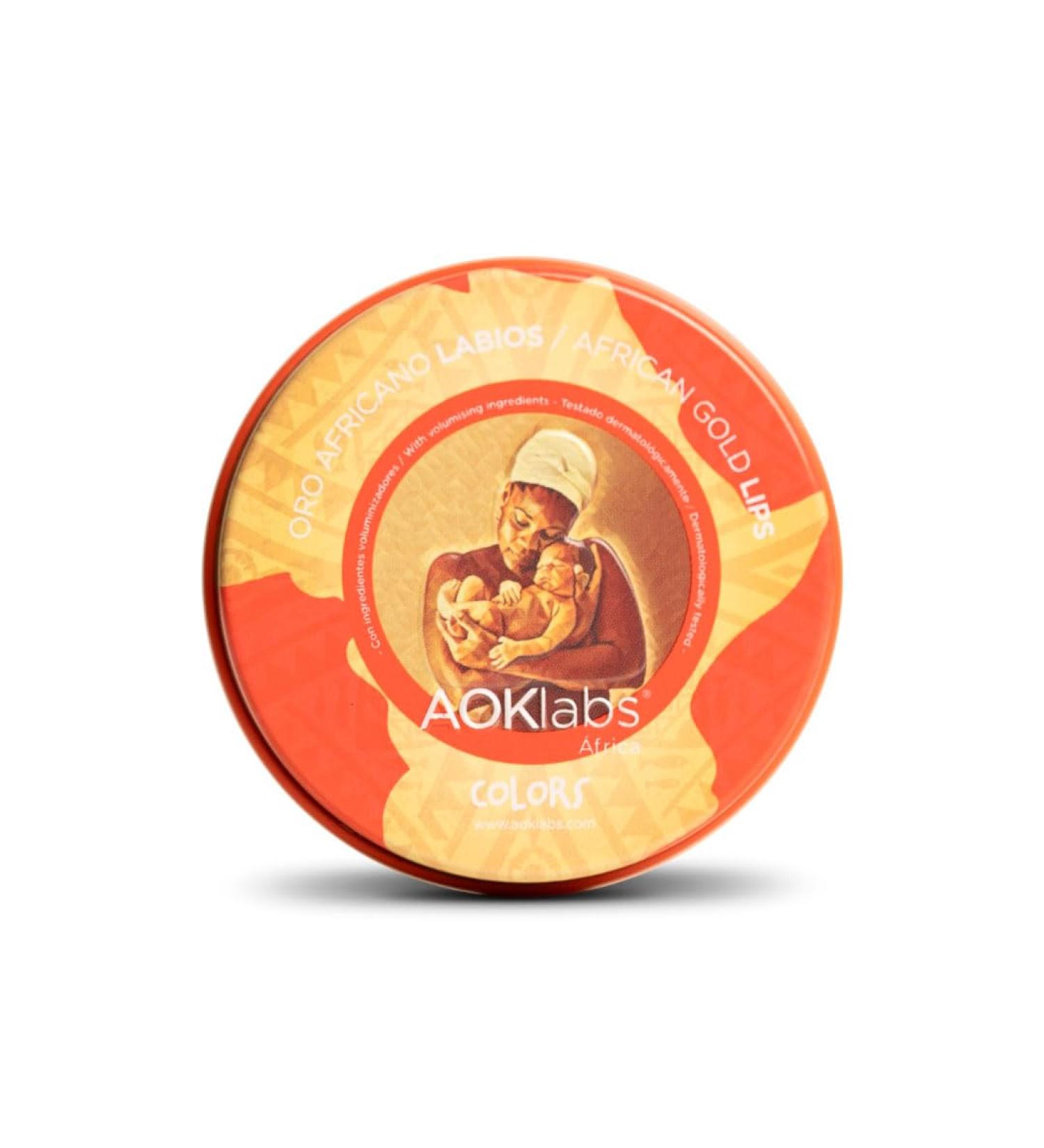  AOKLABS AOKlabs - African Gold Lip Unrefined Shea Butter - Special lip and nasolabial area care I 50 ml. - Buy Online on GoSupps.com