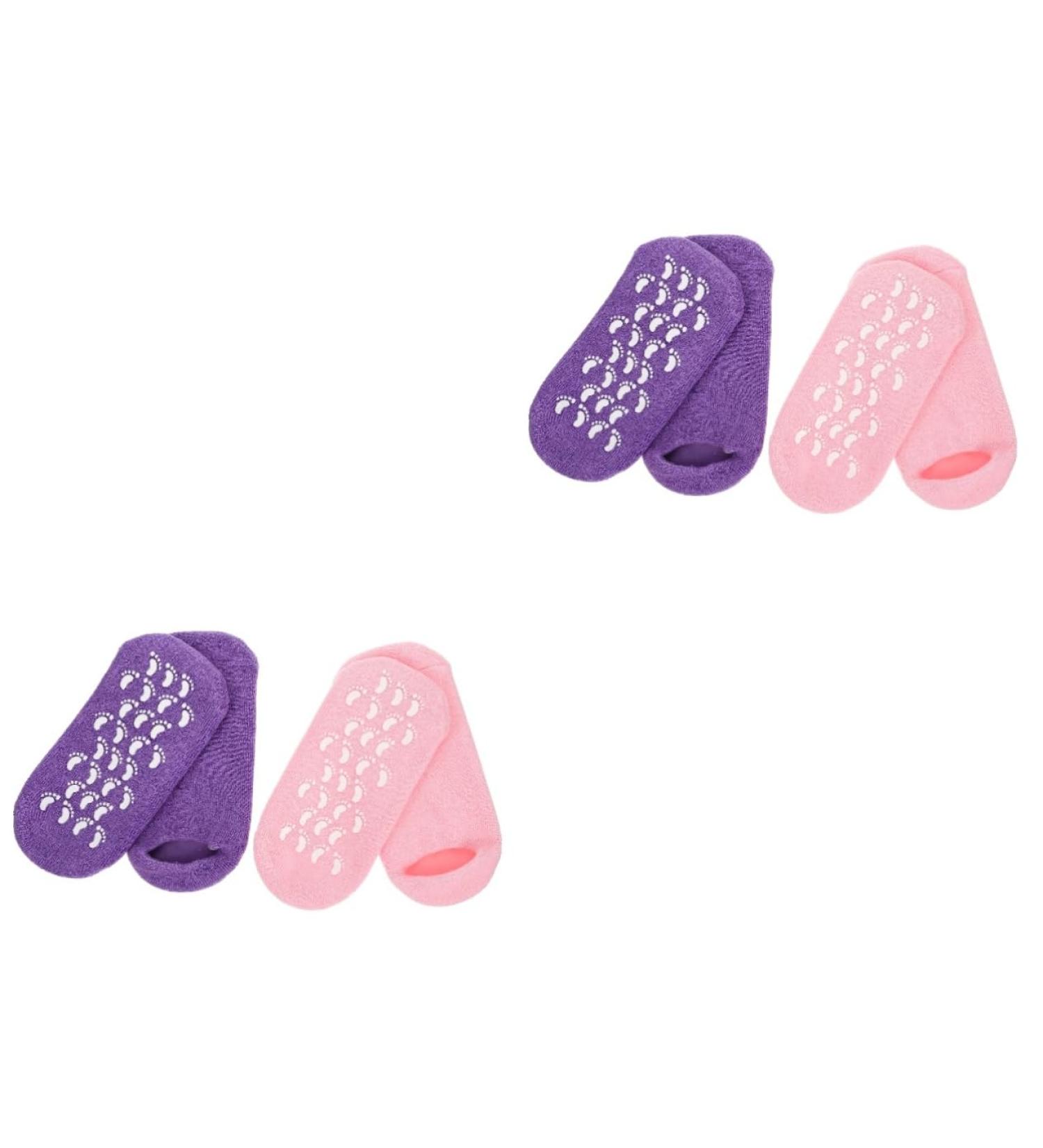 minkissy Shopping Cart 4 Pairs Gel Socks Vegetable Gel Care Products Miss Household Skincare Products - Buy Online on GoSupps.com