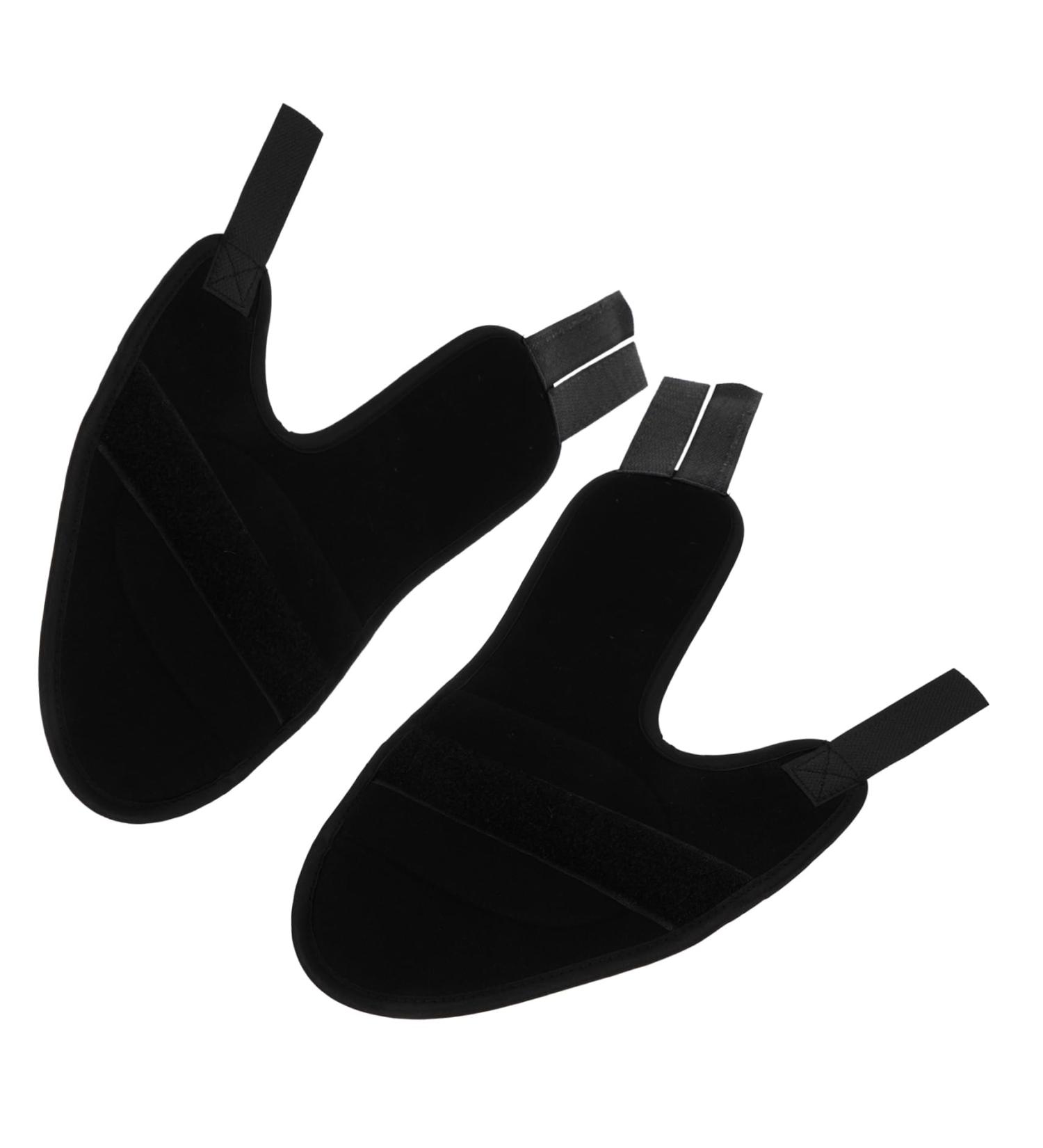 HEALEEP Big Toe Splint 2pcs Hallux Valgus Strap Orthopedic Bunion Foot Pad Black - Buy Online on GoSupps.com