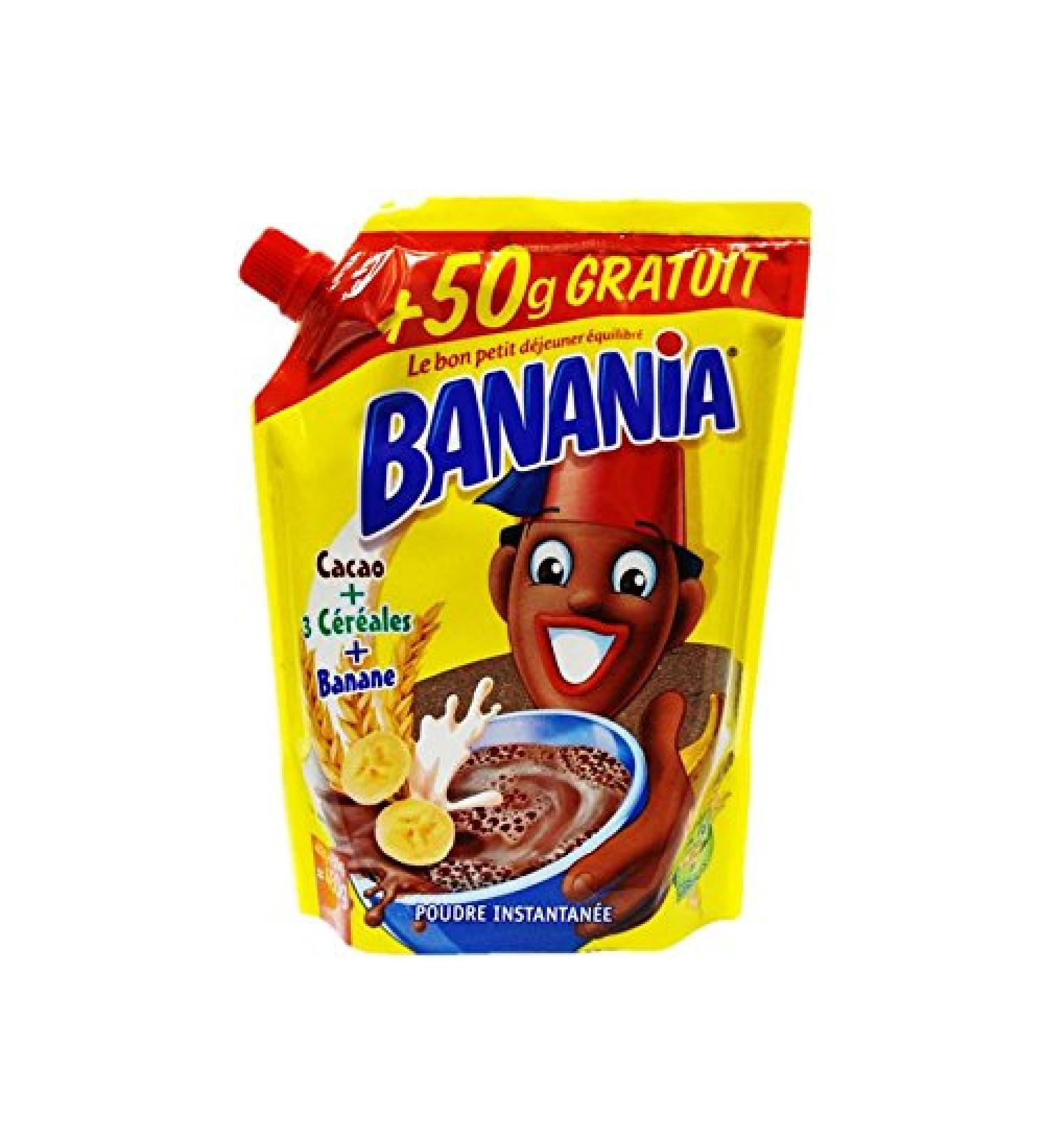 Banania Chocolate Powder 400g - Authentic French Blend (1 Pack) - Buy Online on GoSupps.com