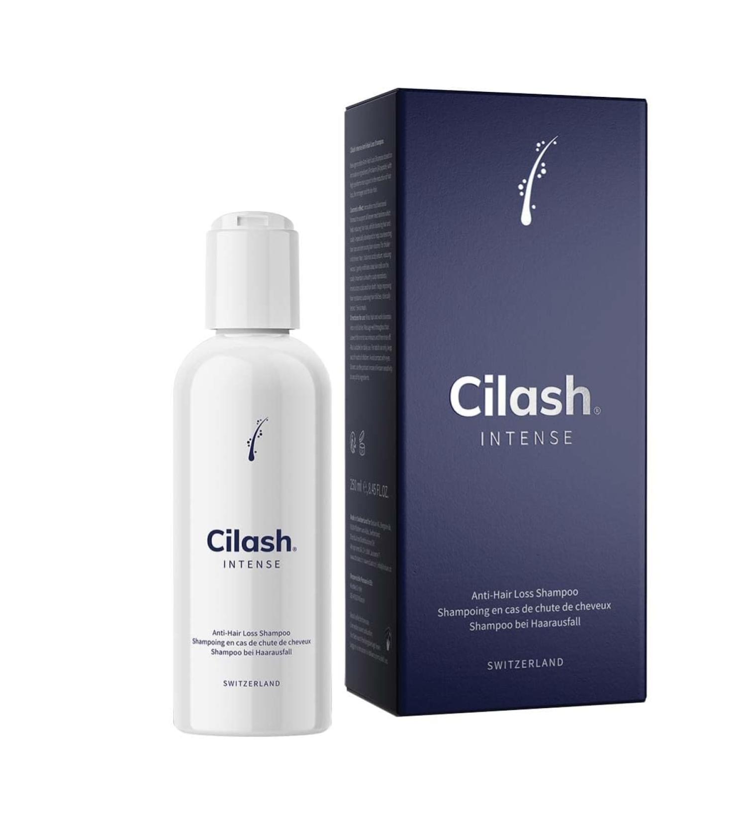 Cilash Intense Shampoo 250ml for Hair Loss | Boost Hair Growth & Volume | Gentle Cleansing with OPC Extracts & L-Arginine | Shop Internationally - Buy Online on GoSupps.com