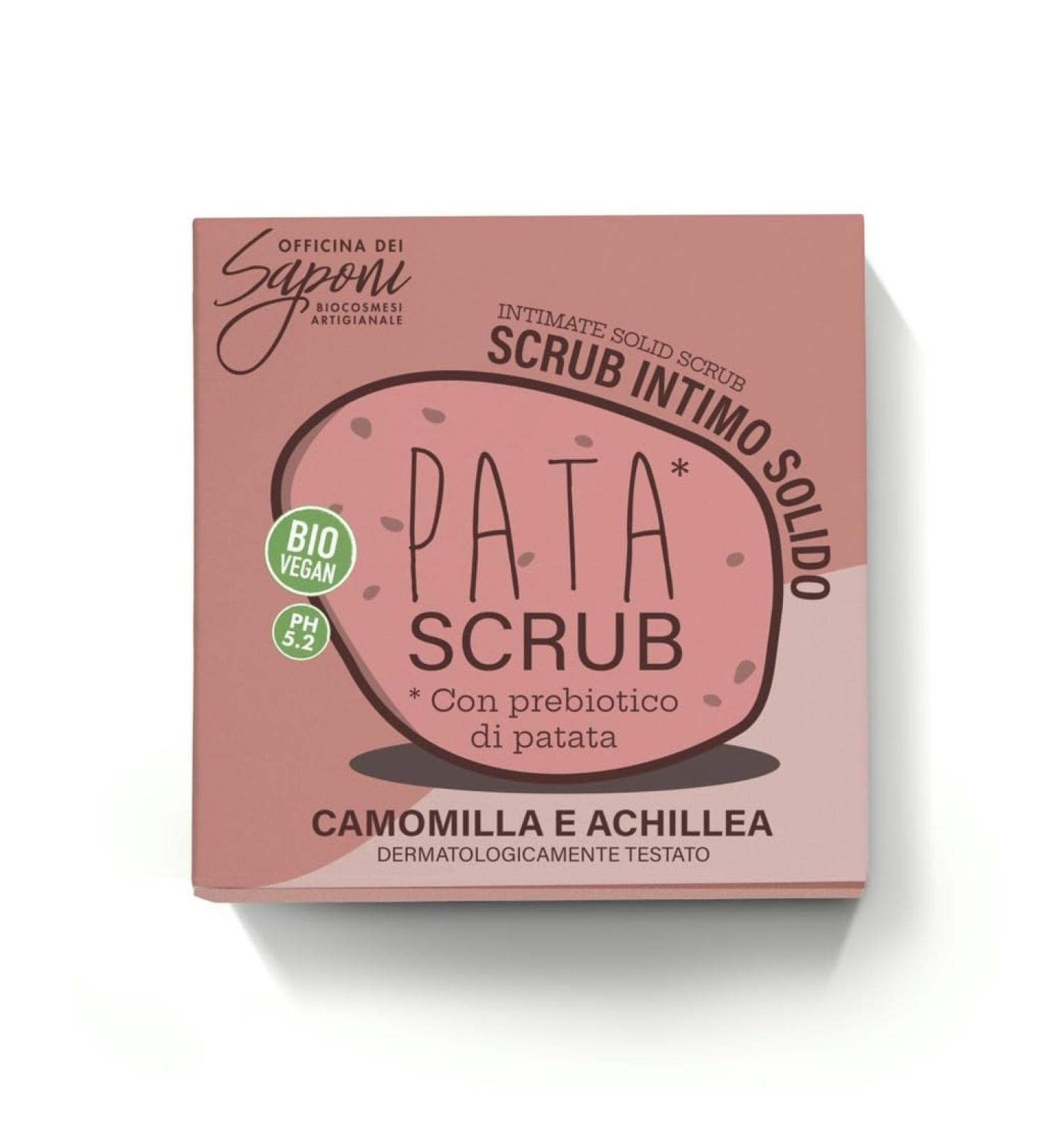 Officina dei Saponi PATA-SCRUB Underwear Solid rebalancing action thanks to potato prebiotic Organic Vegan Ph. 5.2 55 gr - Buy Online on GoSupps.com