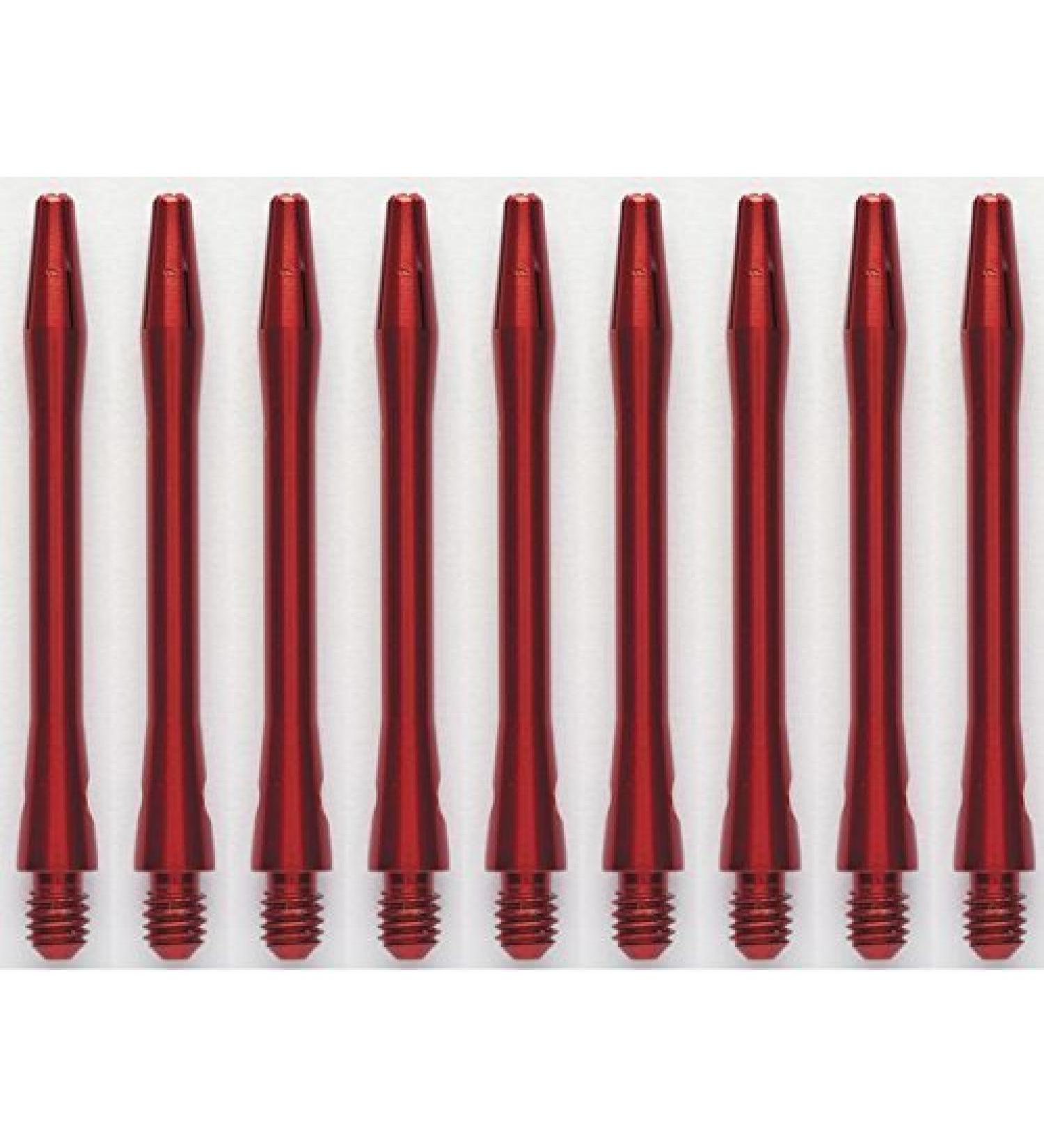 Winmau Aluminum Dart Shafts - Red Short (3 Sets, 9 Shafts) - Buy Online on GoSupps.com
