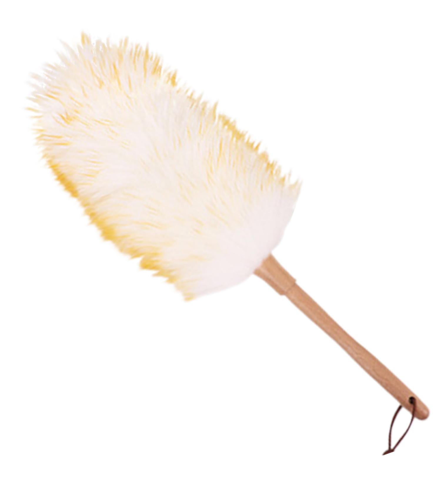 Dusters Duster Wood Handle Fluff Hand Duster Electrostatic Soft Dusting Tool with Hanging Ring Multipurpose Dusters for Cleaning Home Car Sofa - Buy Online on GoSupps.com
