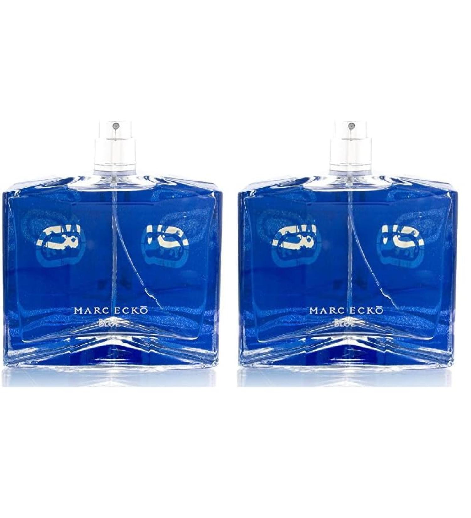 Marc Ecko Blue for Men Eau de Toilette Spray 3.4 Ounce (Pack of 2) 3.4 Fl Oz (Pack of 2) - Buy Online on GoSupps.com