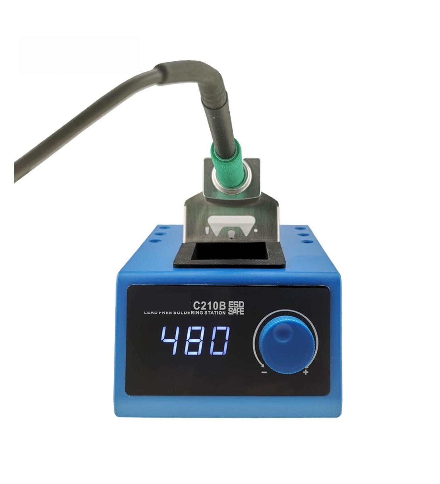 ArtGOS C210B Digital Soldering Station | Smart Auto-Sleep Controller | Fast Warming 85W | JBC-210 Compatible | 150-480 C Temperature Control for Precision Soldering - Buy Online on GoSupps.com