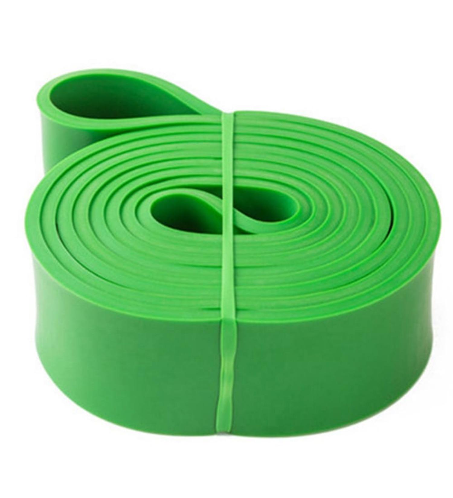 Fattoz Tough Latex Resistance Band Elastic Exercise Strength Pull-Ups Auxiliary Band Strengthening Train 4.4cm Green - Buy Online on GoSupps.com