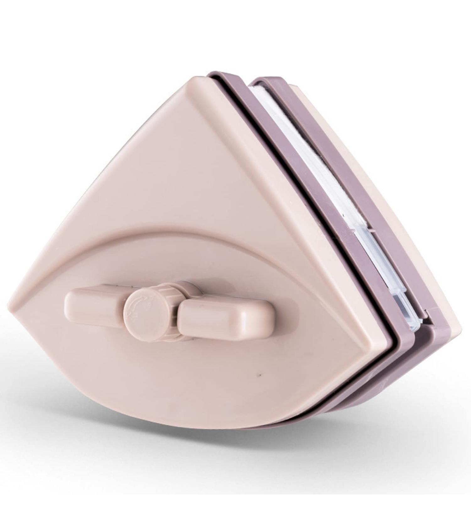 LTLJX Magnetic Window Cleaner Double Sided Glass Cleaner Home Adjustable Magnet Glass Surface Wiper Brush Plastic Cleaning Tool for Glass High Windows 5-35mm Brown - Buy Online on GoSupps.com