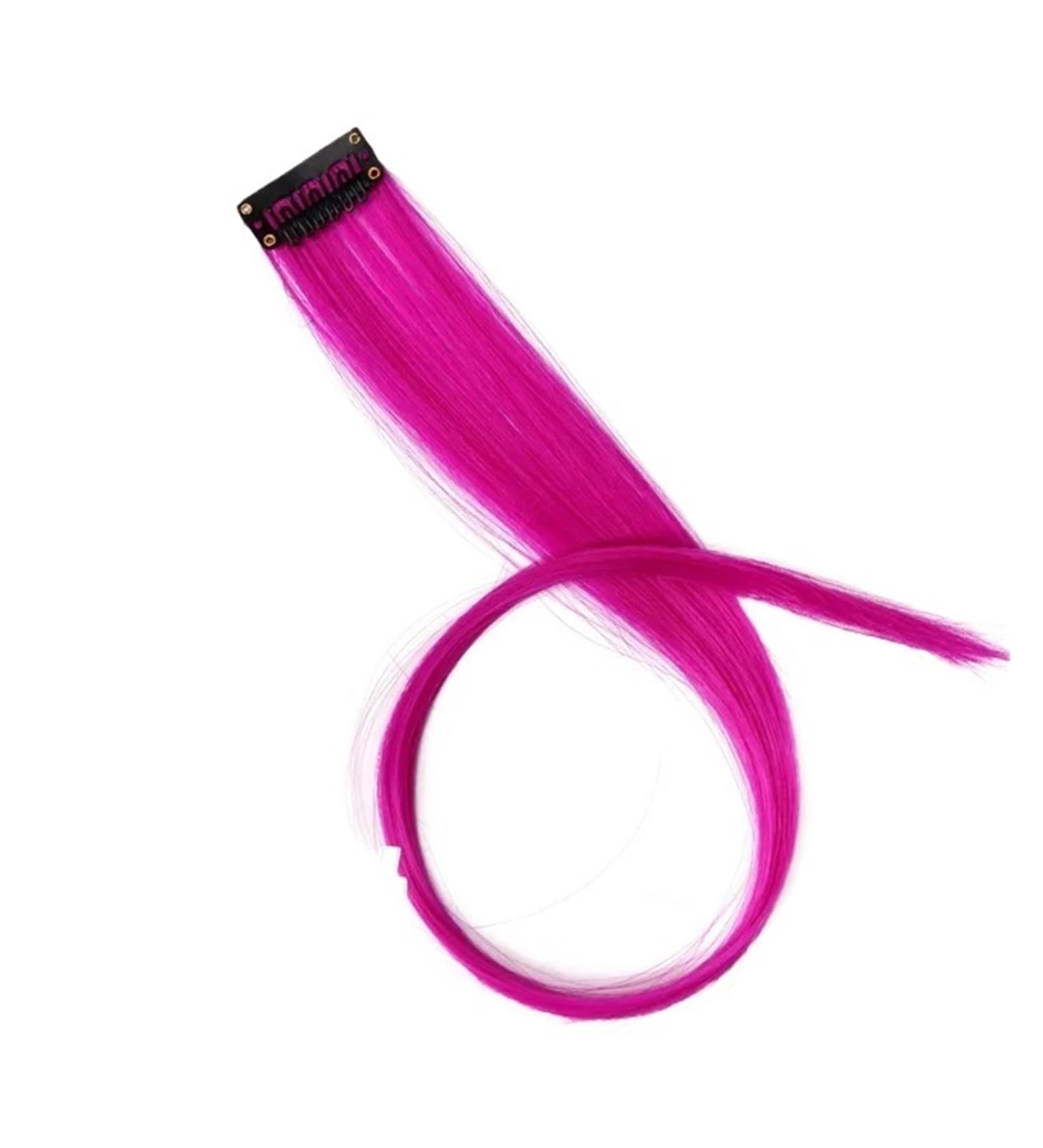 Hair Piece Alileader Synthetic Clip In One Piece Hair Extensions 50Cm Straight Long Hairpieces Women Girls Rainbow 57 Colors For Women(34) - Buy Online on GoSupps.com