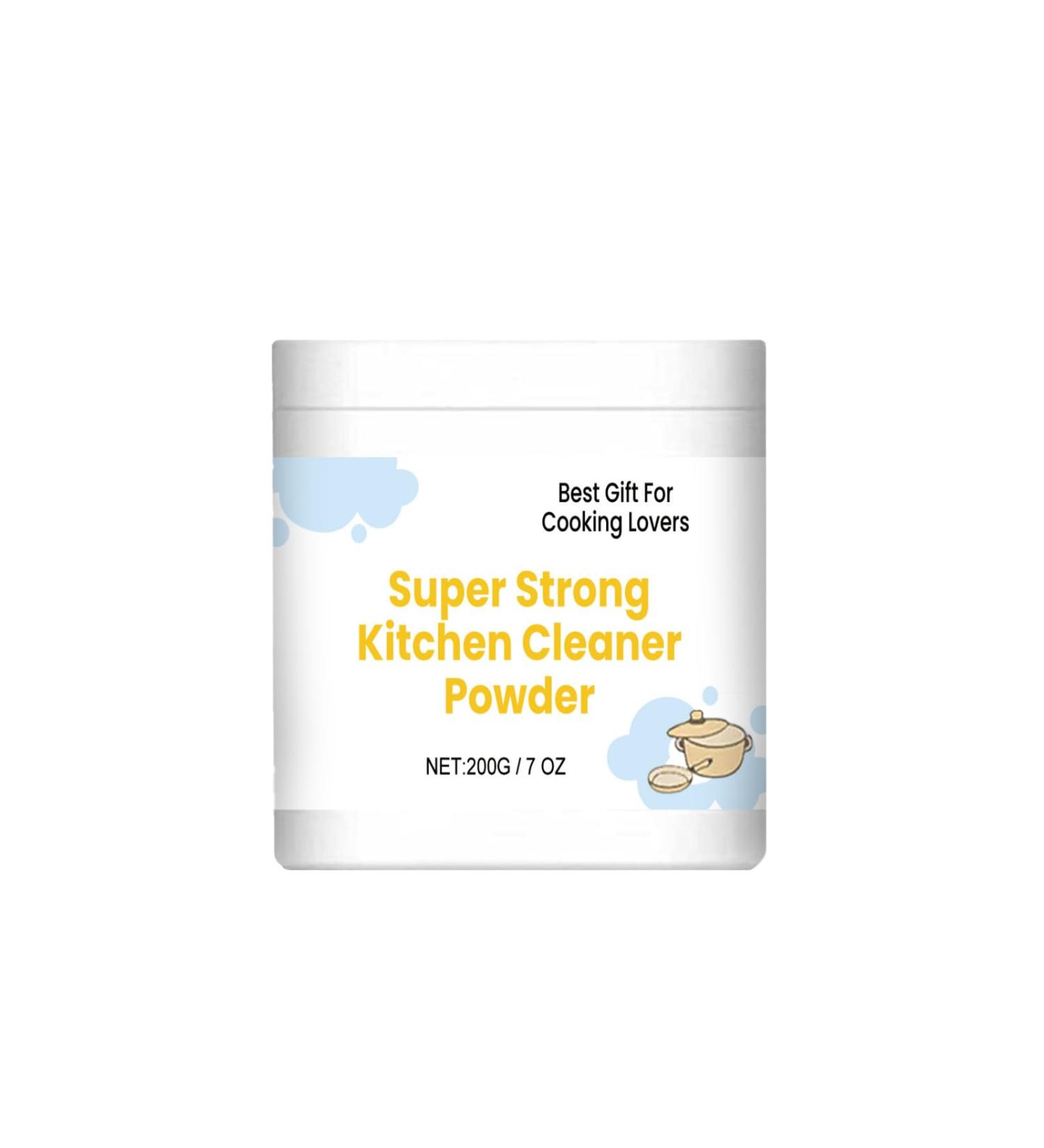 Super Strong Kitchen Cleaner Powder Powerful Kitchen All-Purpose Powder Cleaner Household Multifunctional Strong Cleaning Agent Stainless Steel Cleaning Powder Stain Remover (1 Pcs) - Buy Online on GoSupps.com