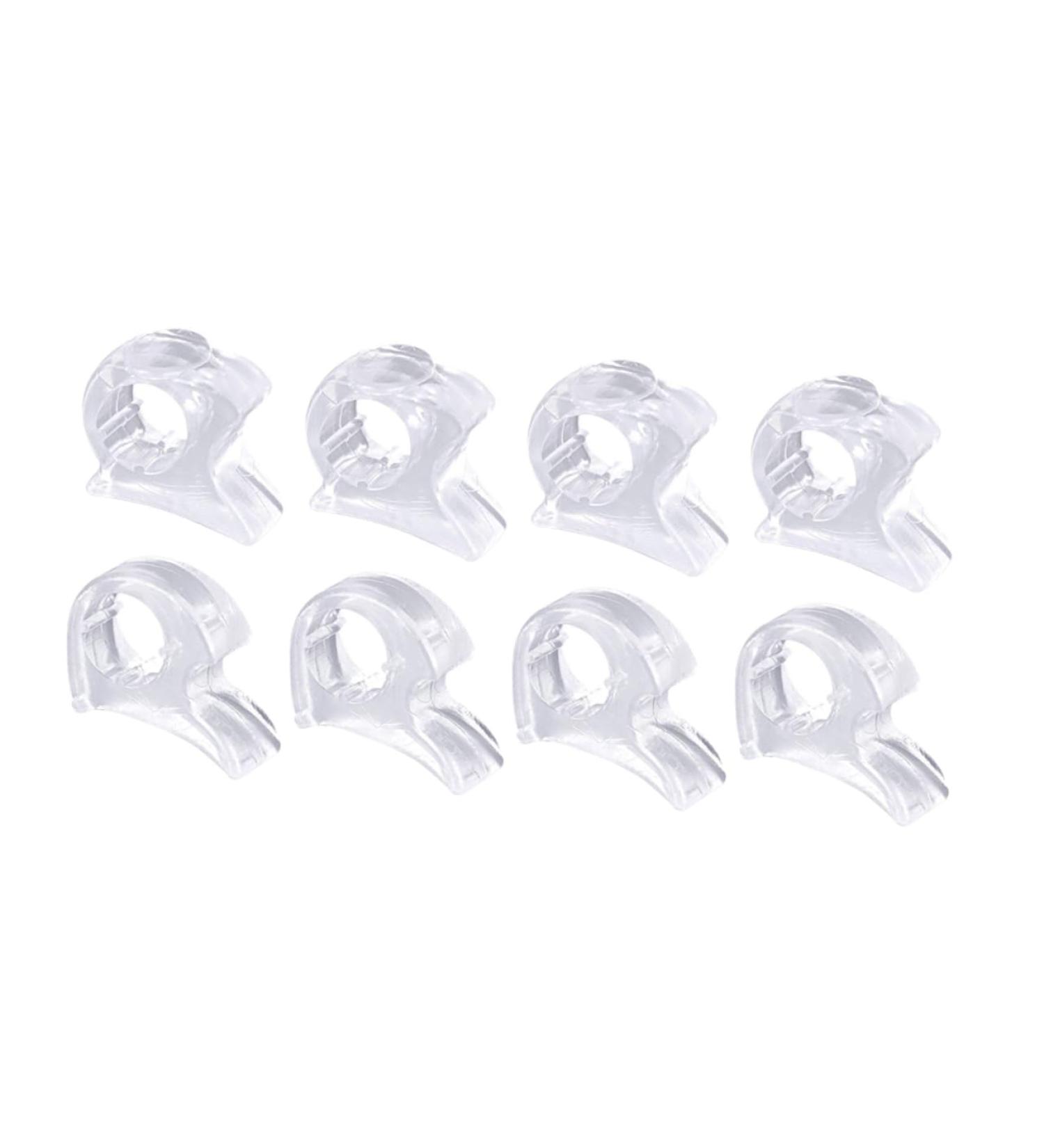 Lurrose Silicone Bunion Cushion Spacer - 4 Pairs Men's Gel Foot Care Tool for Women - Bunion Sleeve Separator - Buy Online on GoSupps.com