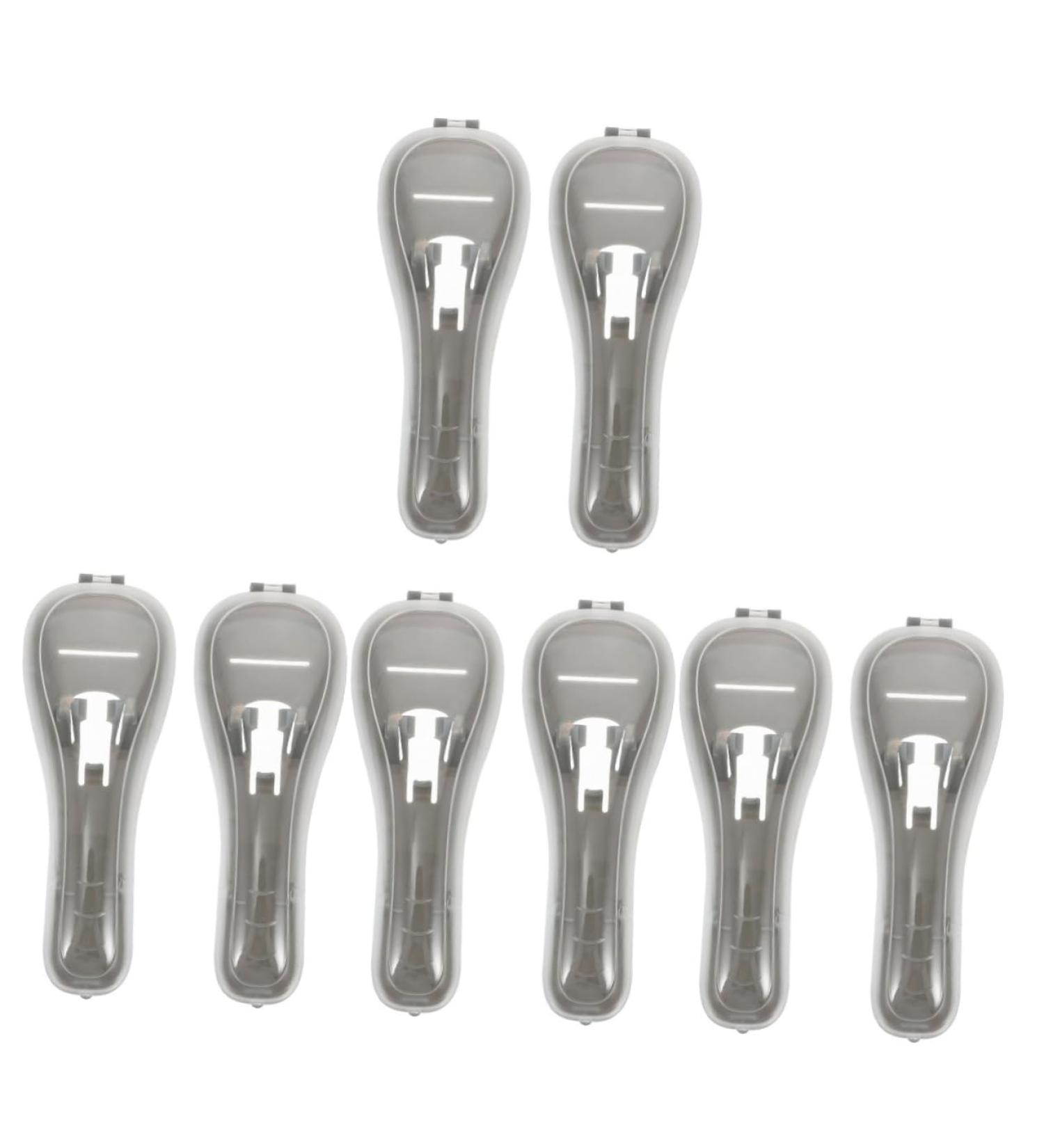 Minkissy 8-Piece Leather Razor Storage Box | Anti-Rust Blade Protection & Universal Travel Case - Buy Online on GoSupps.com