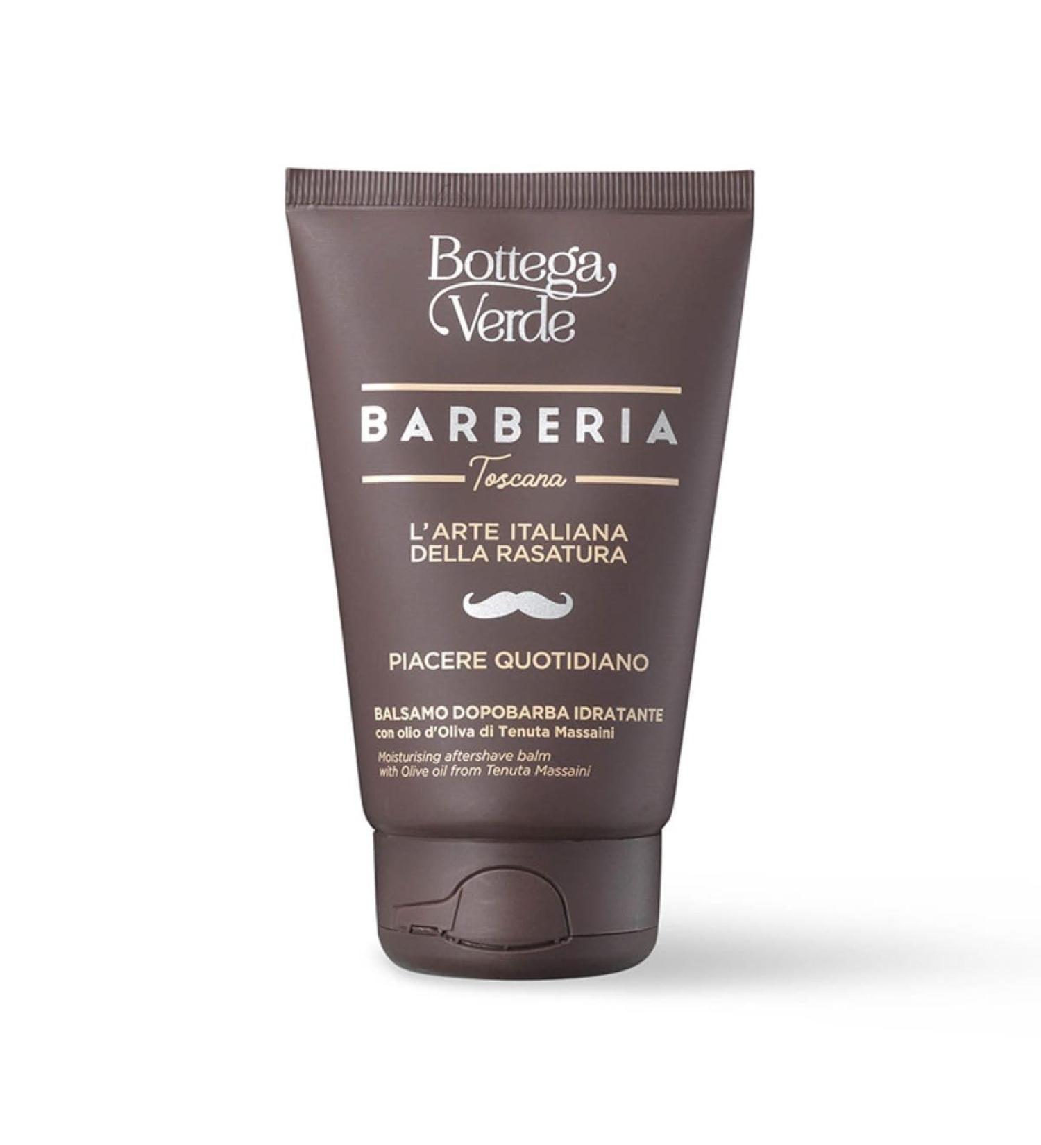 Bottega Verde Bottega Verde Tuscan Barbershop - Tenuta Massaini Olive Oil Aftershave Hydrating Balm (75ml)