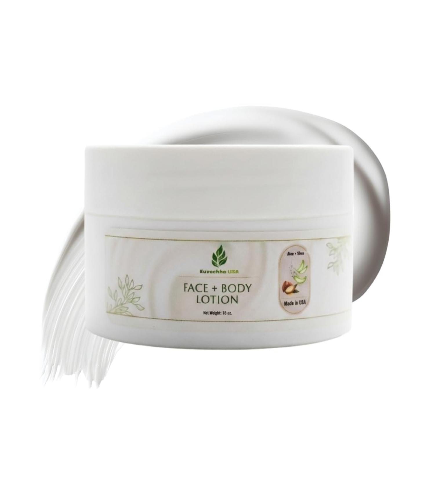 Suvechha USA Hydrating Face + Body moisturizing cream| Made in USA| Vegan with organic natural ingredients Hypoallergenic| Fragrance Free for Sensitive Skin Cruelty free - Buy Online on GoSupps.com