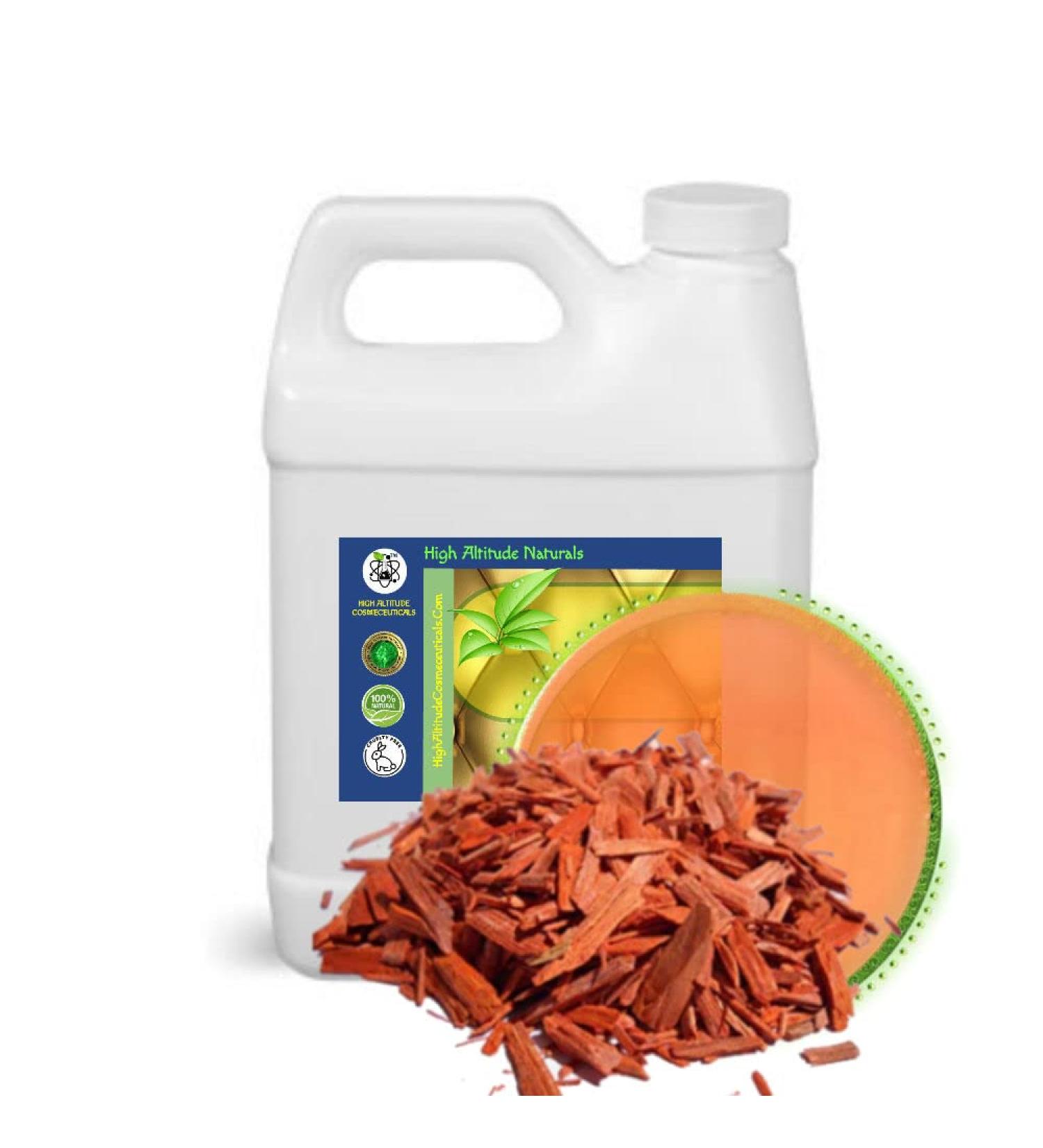 32oz Red Sandalwood (Pterocarpus Santalinus) Hydrosol Extract (Distillate Floral Water) - Skin Toner Nourishing Hydration Astringent Anti-Aging - Faint Woody and Slightly Sweet Aroma