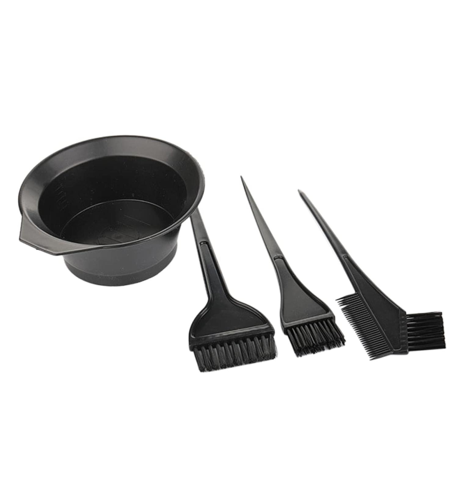 Didiseaon 4 Sets Steamer Black Rose Floral Hair Comb Hair Dye Board Gothic Accessories for Women Hair Dyeing Bowl Tools Balayage Brush Hair Dye Tool Hair Color Brush Baking Oil - Buy Online on GoSupps.com