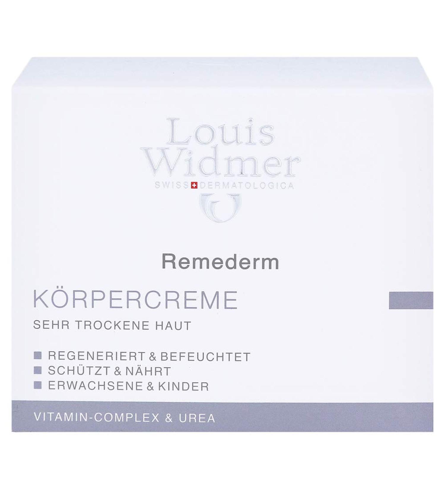 WIDMER Remederm body cream lightly perfumed 250 ml