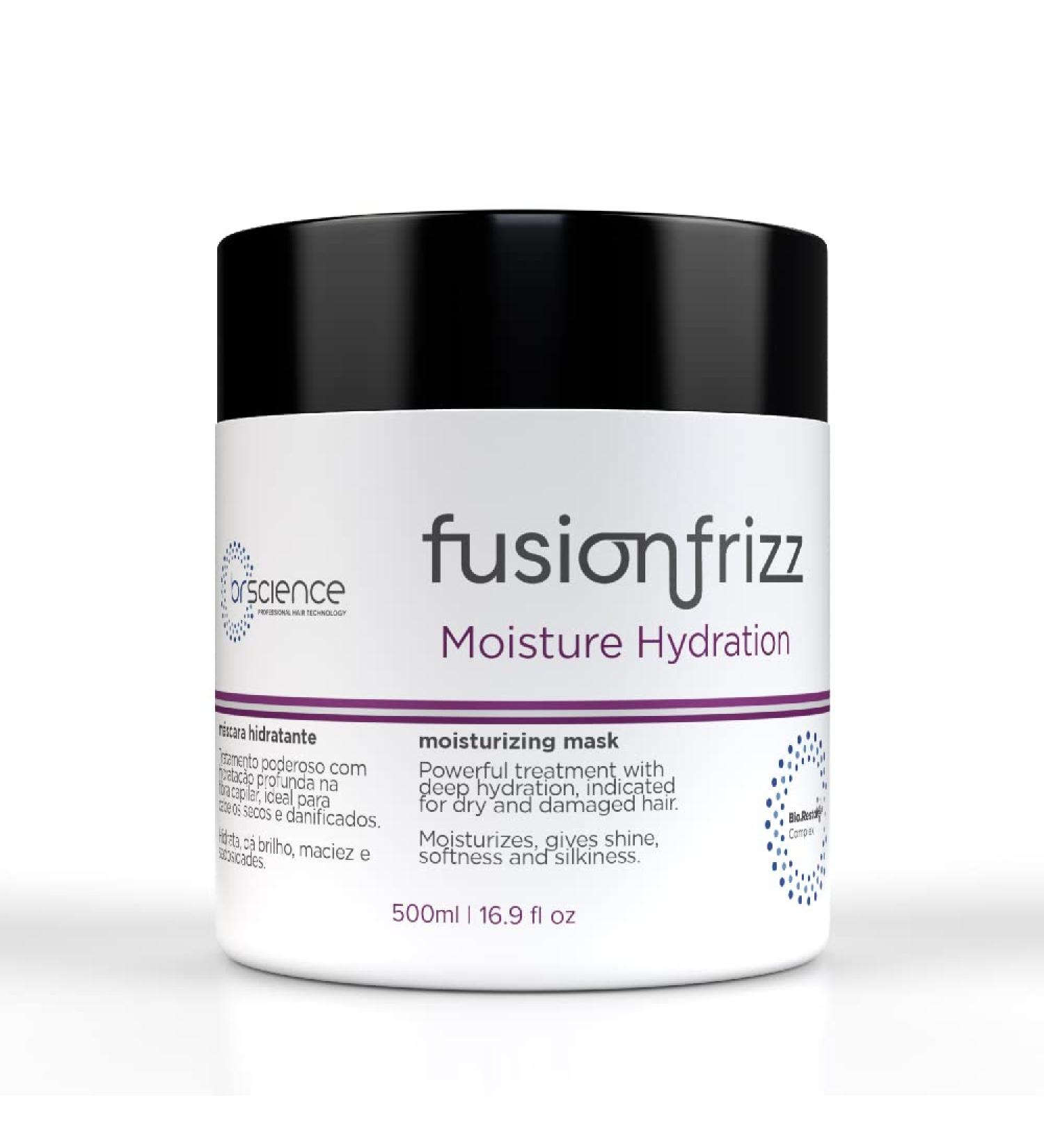 BR Science Fusion Frizz Moisture Hydration Hair Mask - 500ml | For Dry & Damaged Hair - Buy Online on GoSupps.com