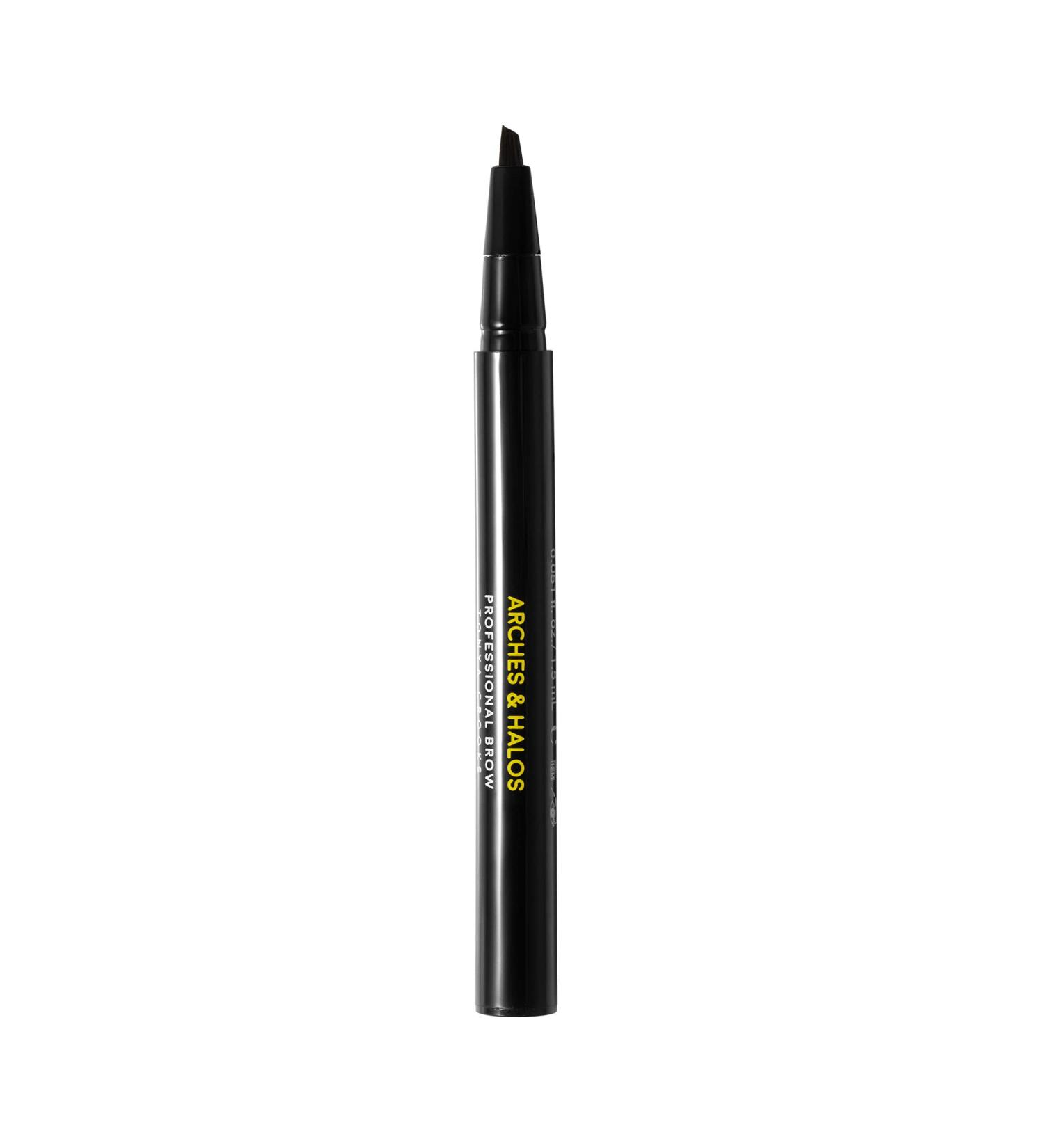 Arches & Halos Angled Waterproof Brow Pen - Espresso | Sparse Eyebrow Fill, Fuller Effect, Smudge Proof - 0.051 Oz - Buy Online on GoSupps.com
