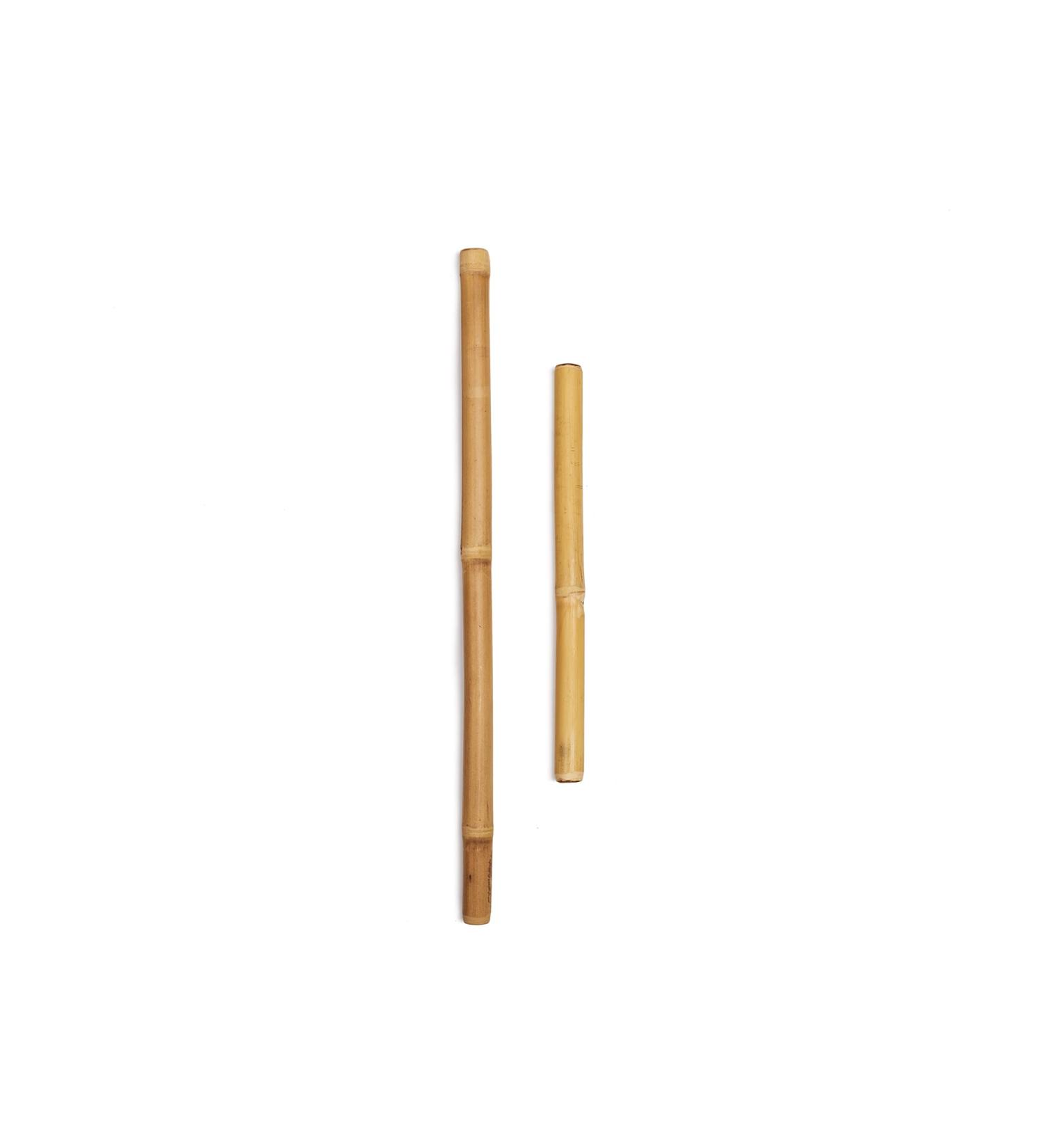 Bamboo Massage Set - 2 Essential Sticks for Relaxation | Made in Italy | Natural Wood Therapy Tools for Face & Body - Buy Online on GoSupps.com