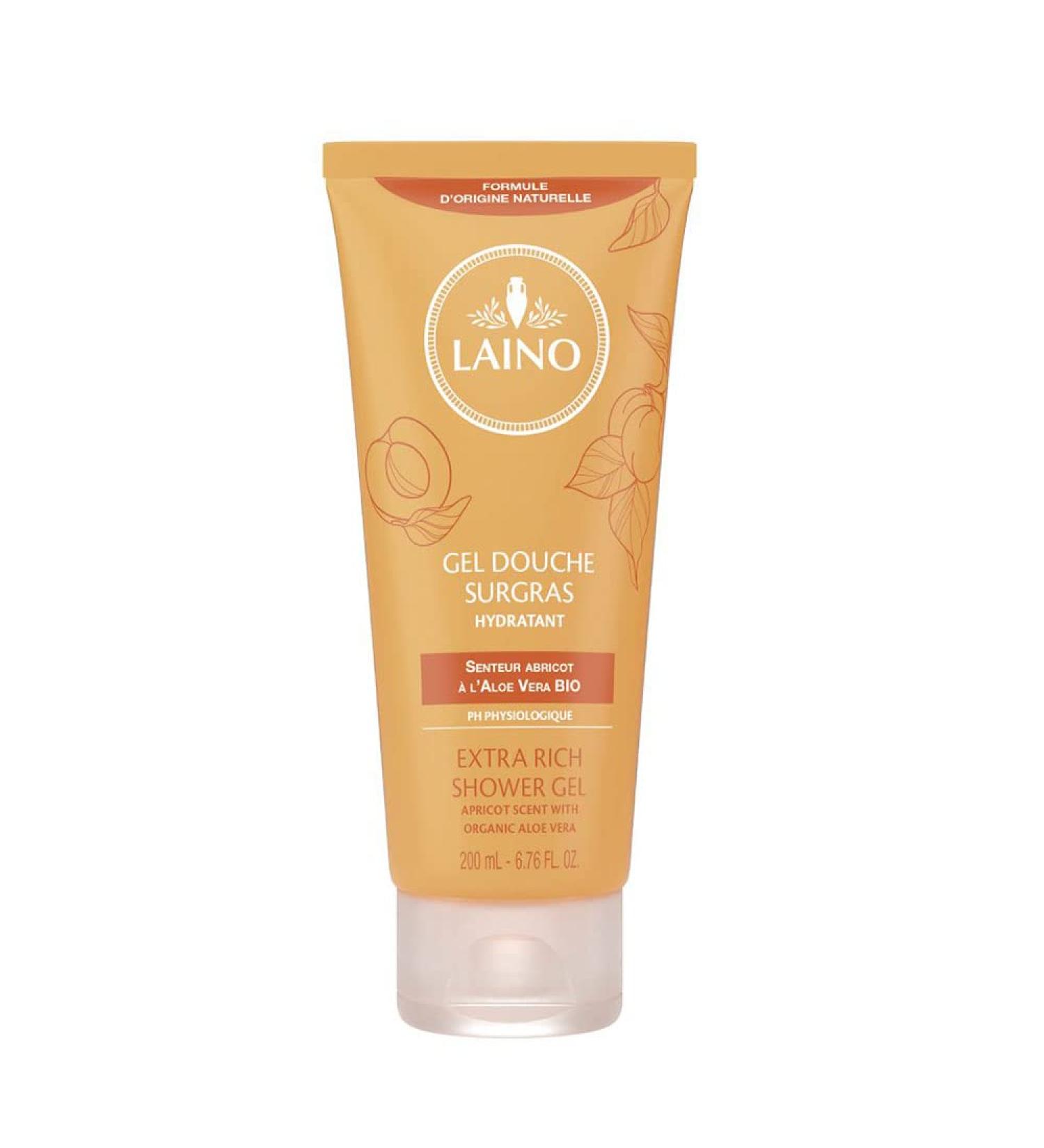 Laino Shower gel moisturizing A L Aloe Vera Bio Apricot 200 ml Laino