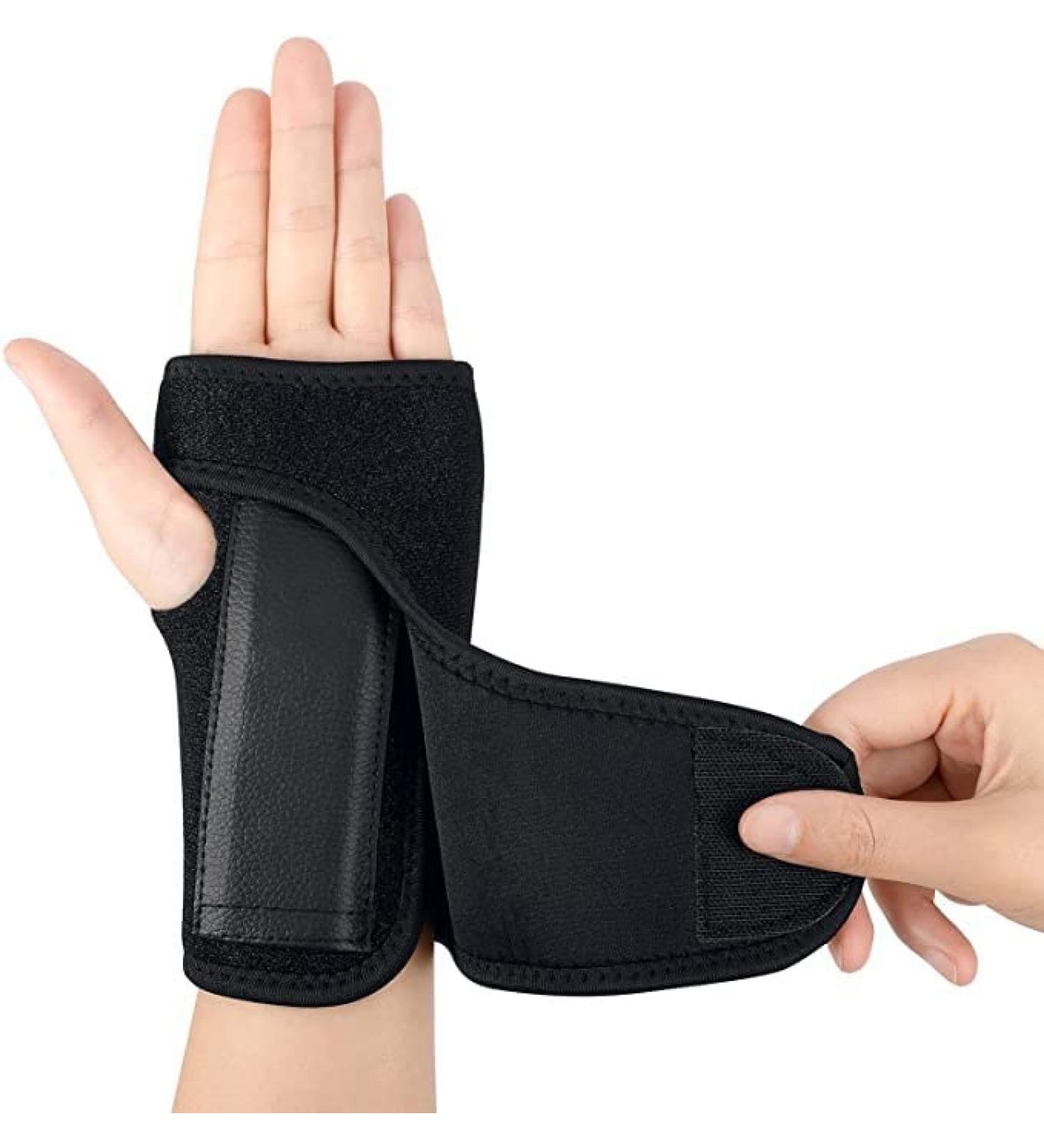 Wrist Support Brace Adjustable Breathable Wrist Strap Reversible Wrist Brace Wrist Protectors for Carpal Tunnel Syndrome Arthritis and Tendonitis Left one Size Left one size - Buy Online on GoSupps.com