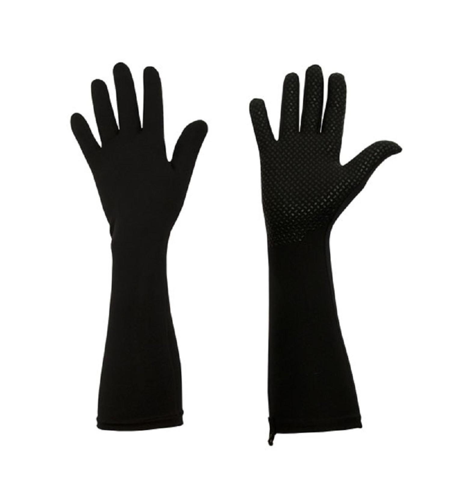 Protexgloves Elle (Elbow Length) Grip (Black Medium)