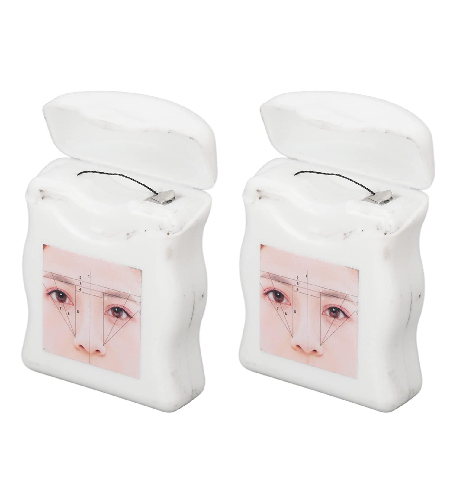 Brow Mapping String Safe Microblading Mapping String Makeup Flexible 2pcs 65.6ft for Women for Beauty Salon - Buy Online on GoSupps.com