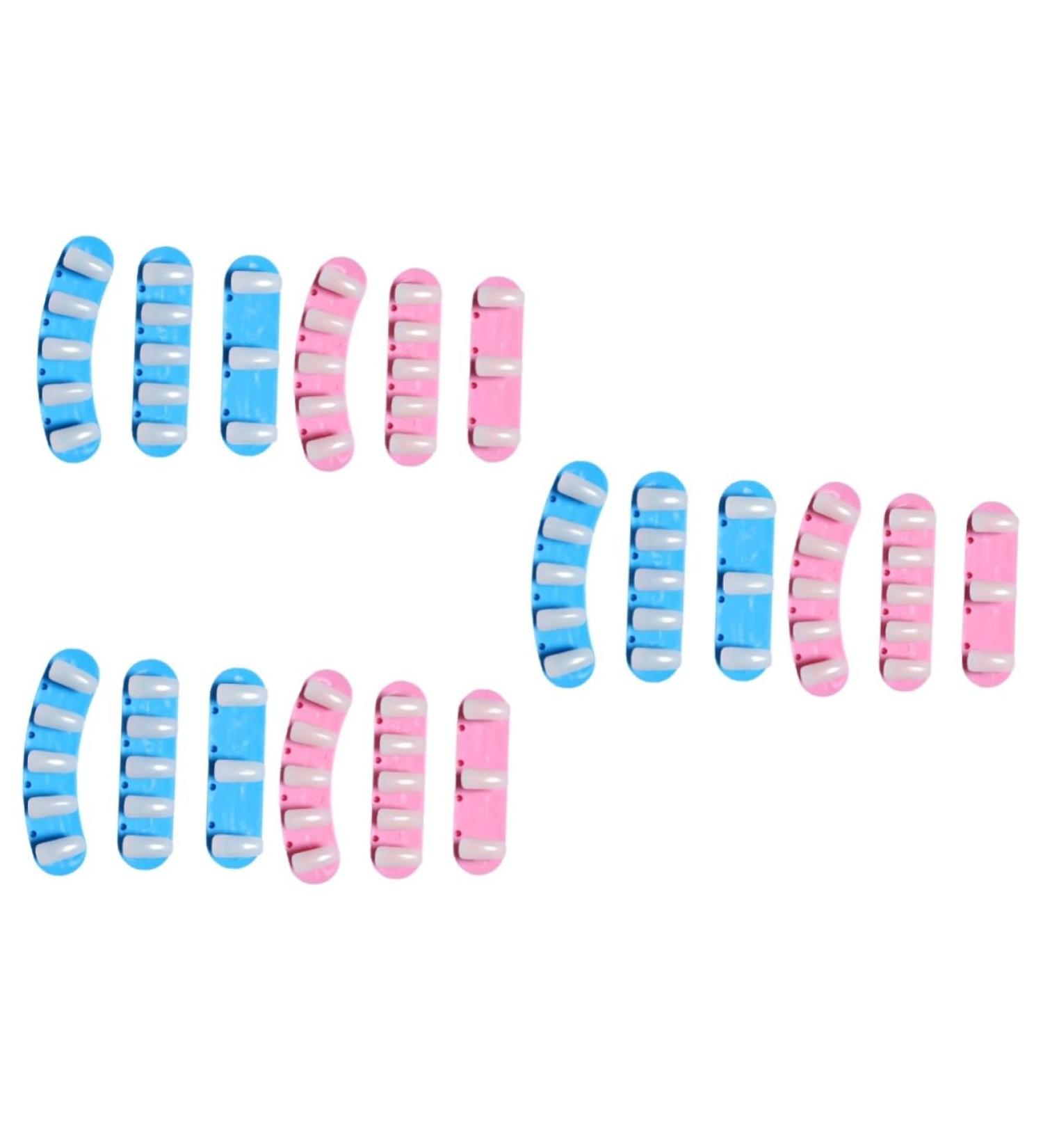 MAGICLULU 6 Boxes Nail Practice Rack Nail Tips Training Tool Fingernail Art Stand Nail Display Stand Tip Stand for Nails Nail Practice Holder Nails Gel Training Rack Manicure - Buy Online on GoSupps.com