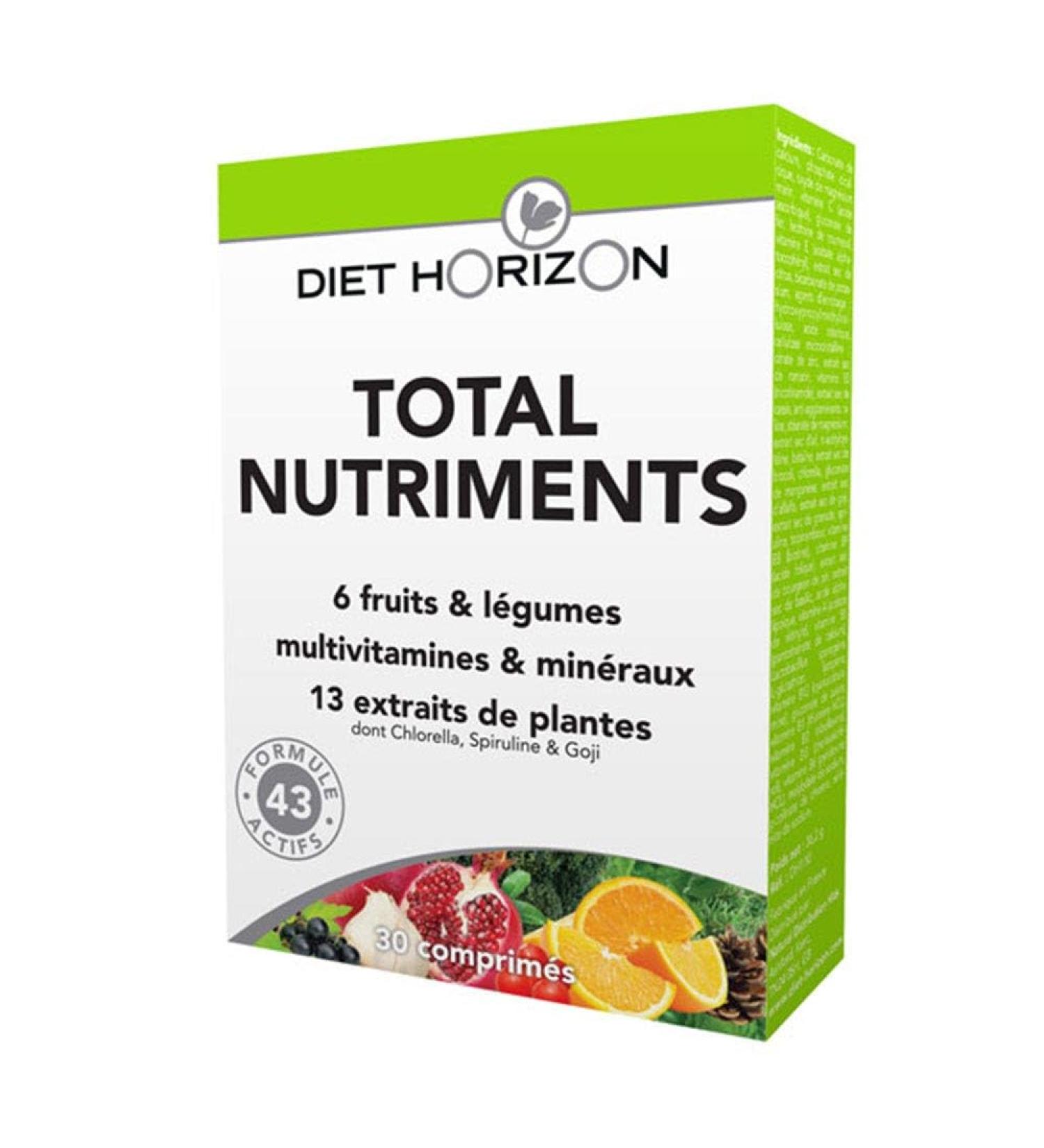 Total Nutrients Diet Horizon 30 Tablets by Diet HorizonÂ