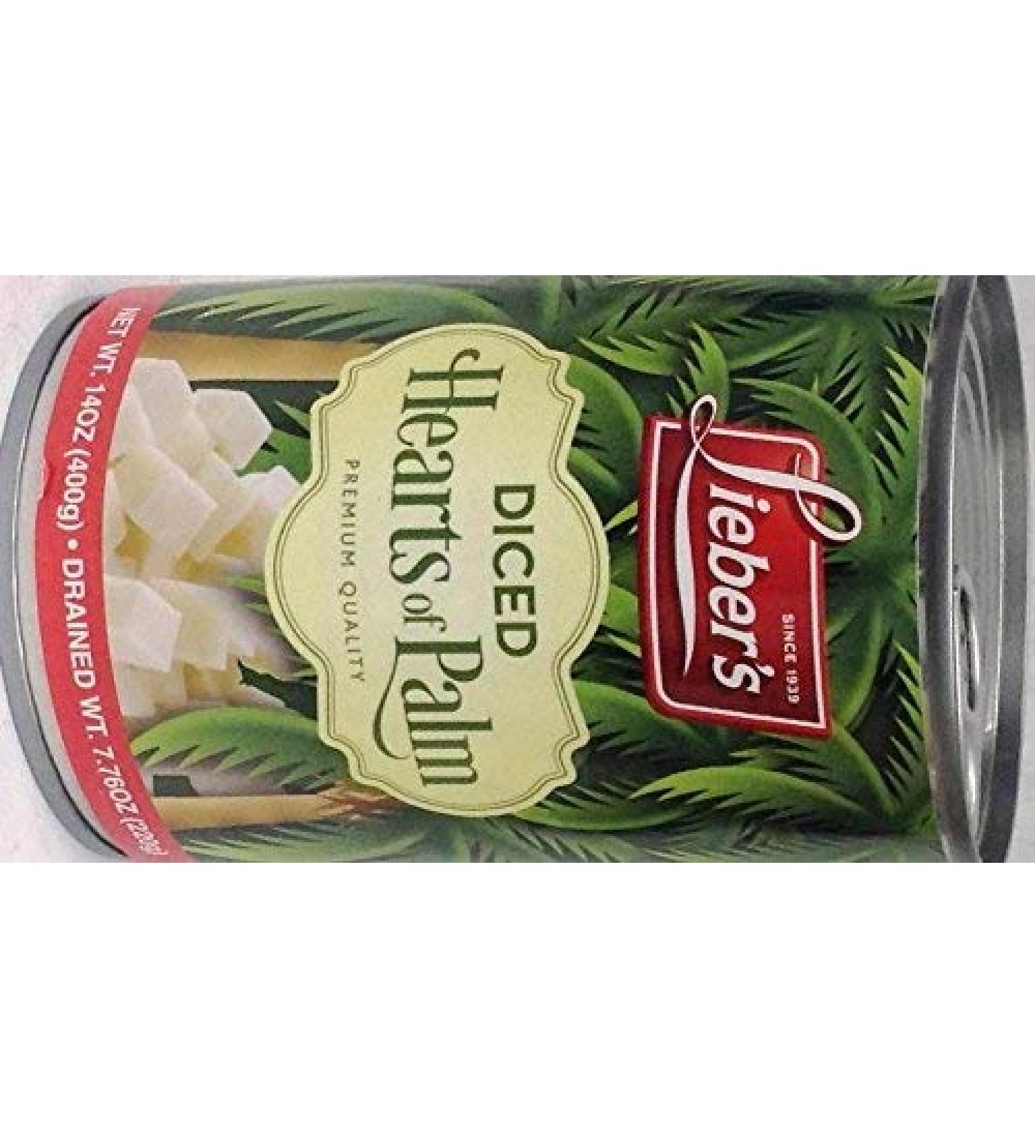 Lieber's Hearts Of Palm Kosher For Passover 14 Oz. Pack Of 6. - Buy Online on GoSupps.com