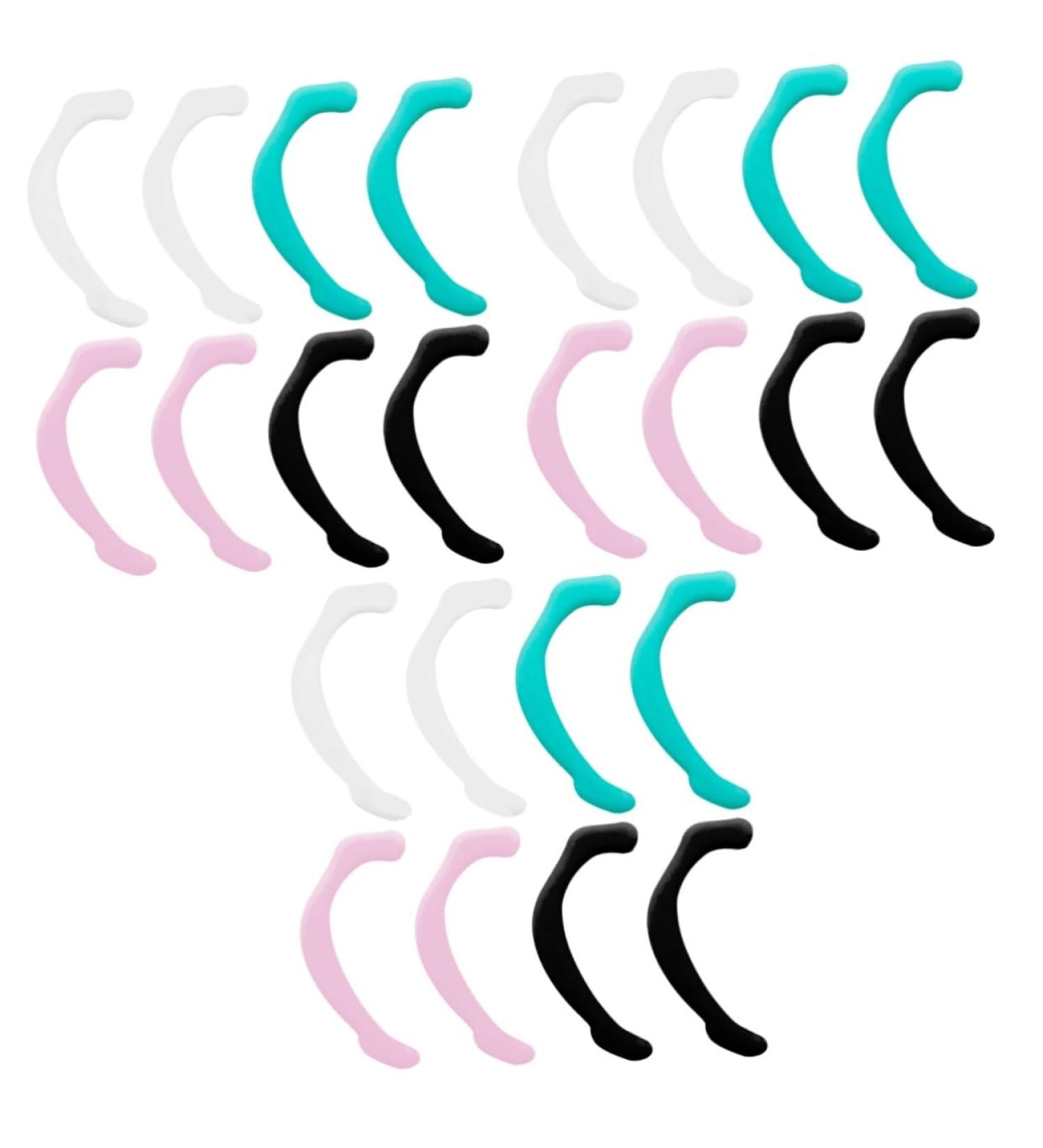 Minkissy 12 Pairs Hook for Face Masks - Ear Mask Attachments & Extensions | Comfortable & Adjustable Mask Hooks - Buy Online on GoSupps.com