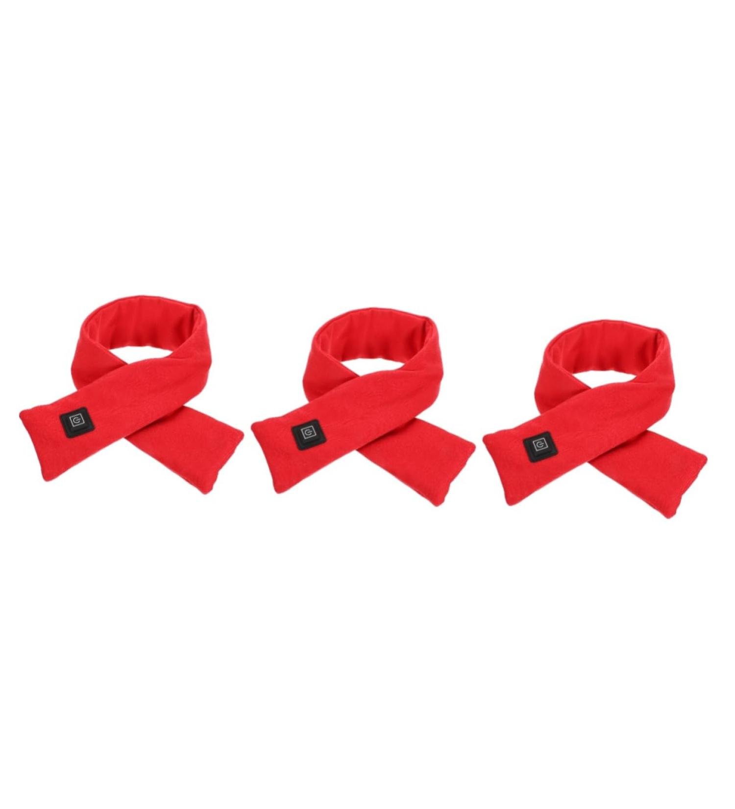 Buy Lurrose 3-Piece Heated Scarf Set | Electric USB Neck Warmer | Plush Skin-Friendly Winter Scarves - International Shipping Available - Buy Online on GoSupps.com