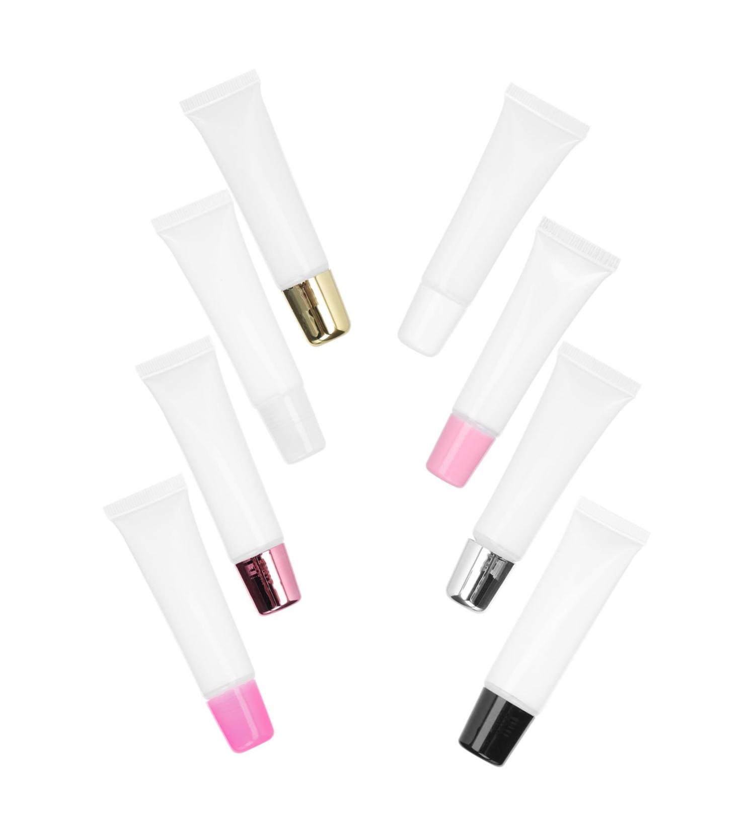 8 pi ces Tube Gloss Vide Tubes Miniatures Rechargeables pour Essence et Huile Flacons de Voyage Compacts et Durables avec Bouchon Anti-fuite pour DIY Cosm tique et Transport - Buy Online on GoSupps.com