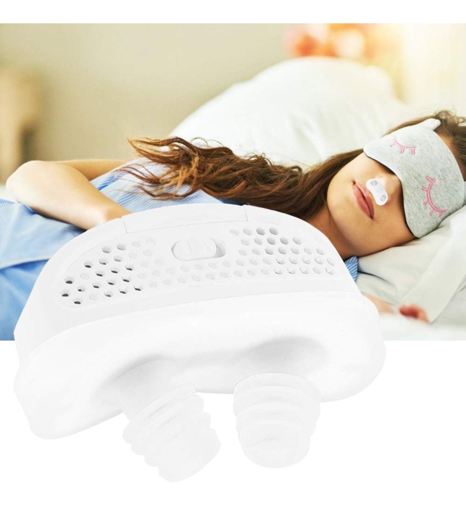 ANKROYU Professional Electric Anti Snoring Device - White - Buy Online on GoSupps.com