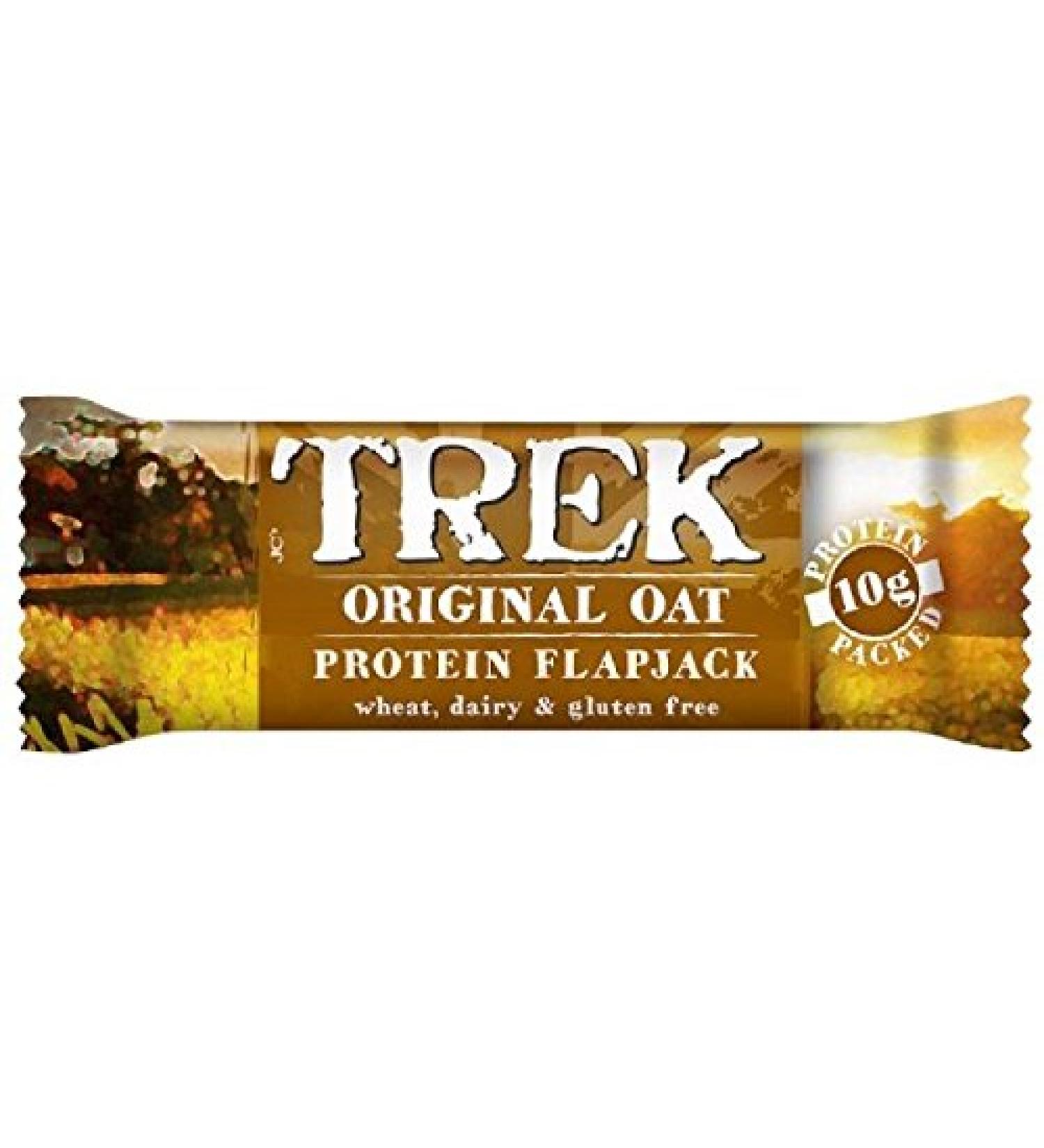 Trek Flapjacks | original oat protein flapjack | 10 x 50g