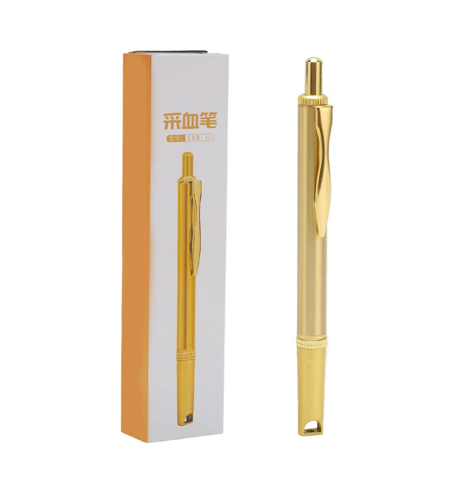 Double Opening Sampling & Lancet Pen for Home & Salon Cupping Acupuncture - Buy Online on GoSupps.com