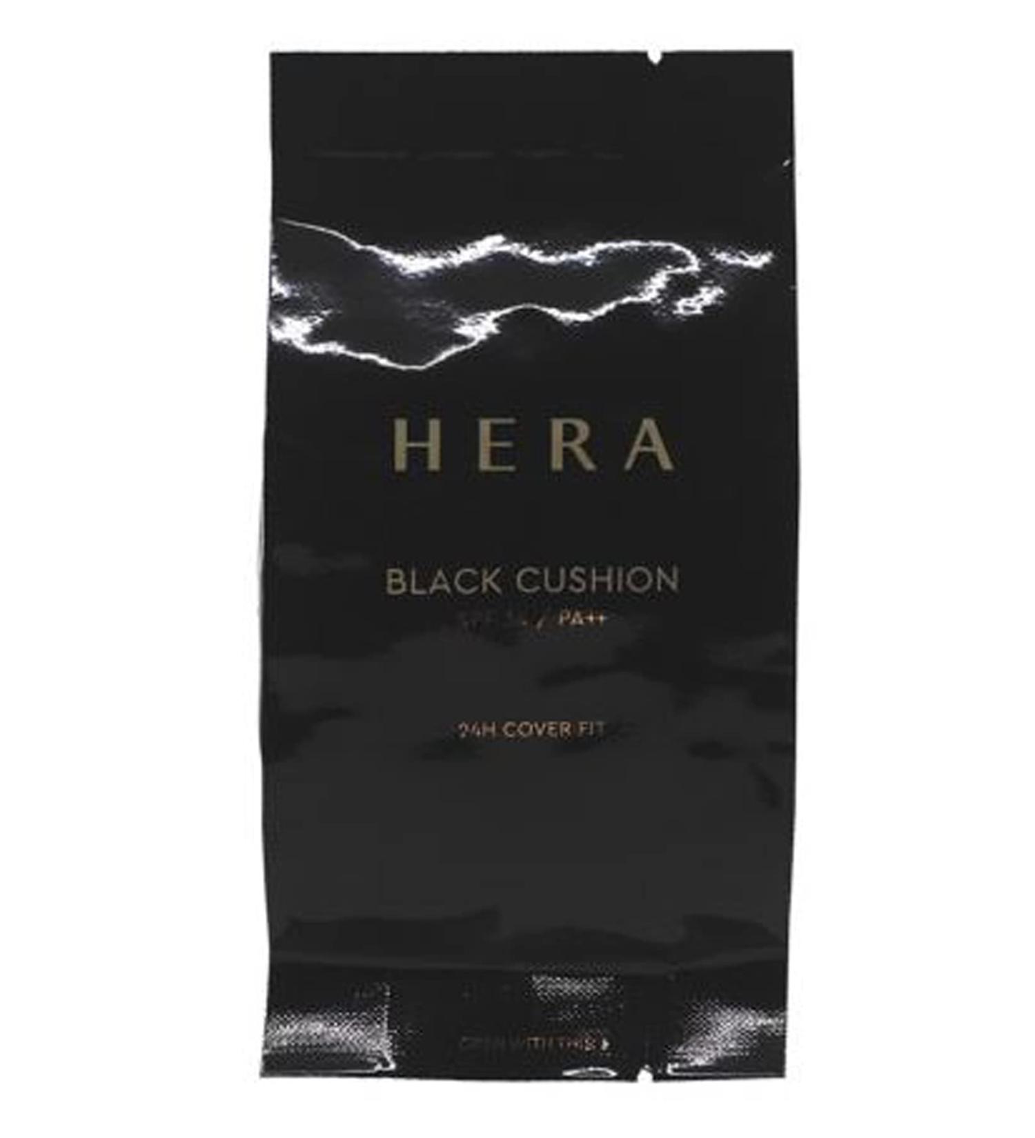 Hera Black Cushion SPF34/PA++ 15g Refill (23 Beige) - Top-rated Sun Protection for Flawless Skin - Buy Online on GoSupps.com