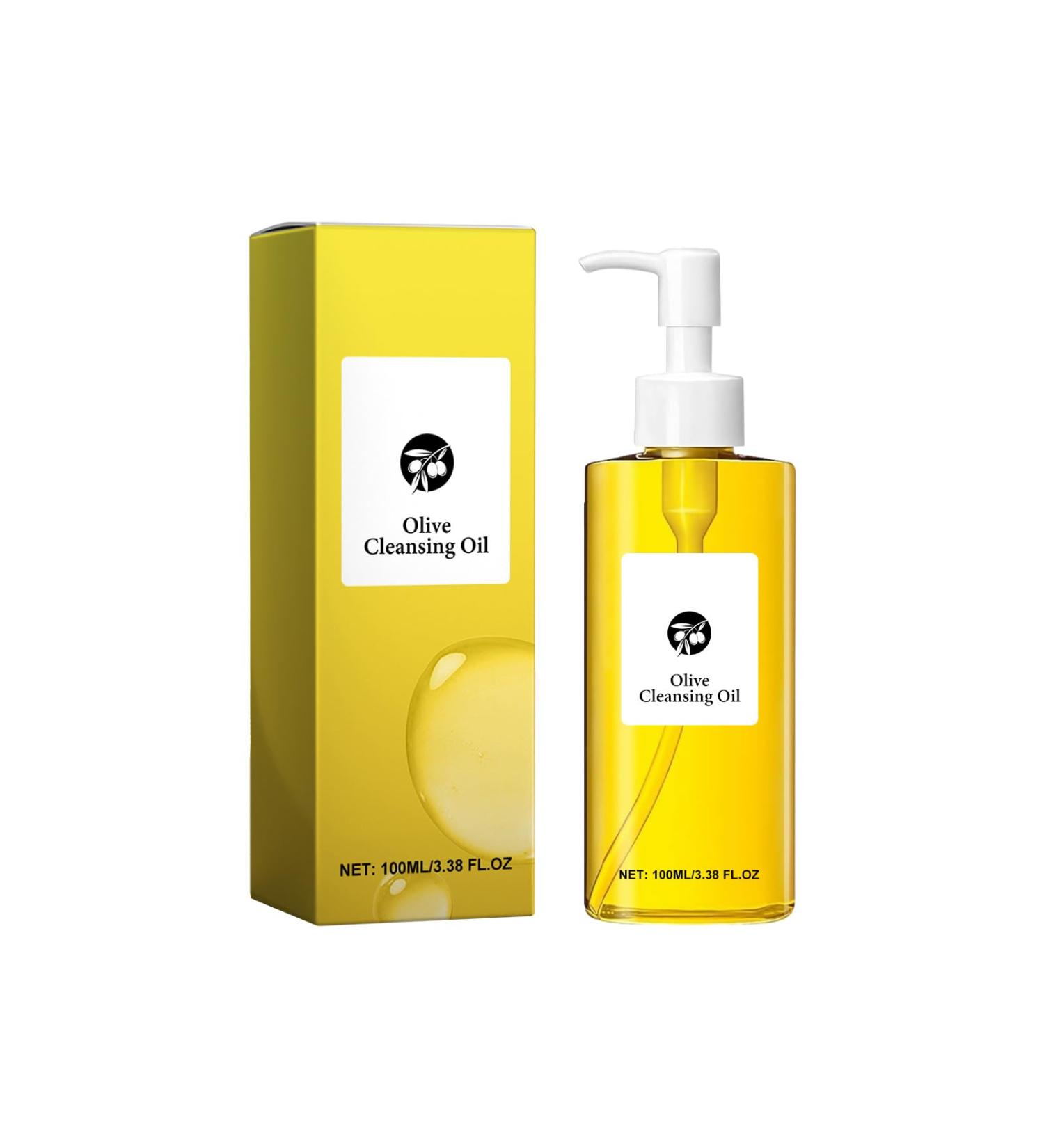  Utapossin Facial Cleansing Oil Delicate and Light with Olive Extract - Daily Makeup Removal - Gently cleanses the face and removes eye and lip makeup - Buy Online on GoSupps.com